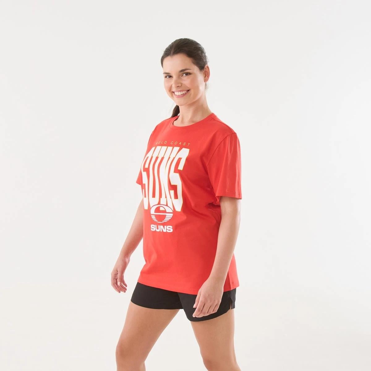 2 Official AFL Adult T-shirt Gc Suns, 2 of 5
