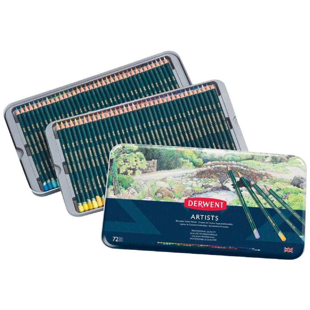 1 Derwent Artist Pencils 72 Pack, 1 of 2