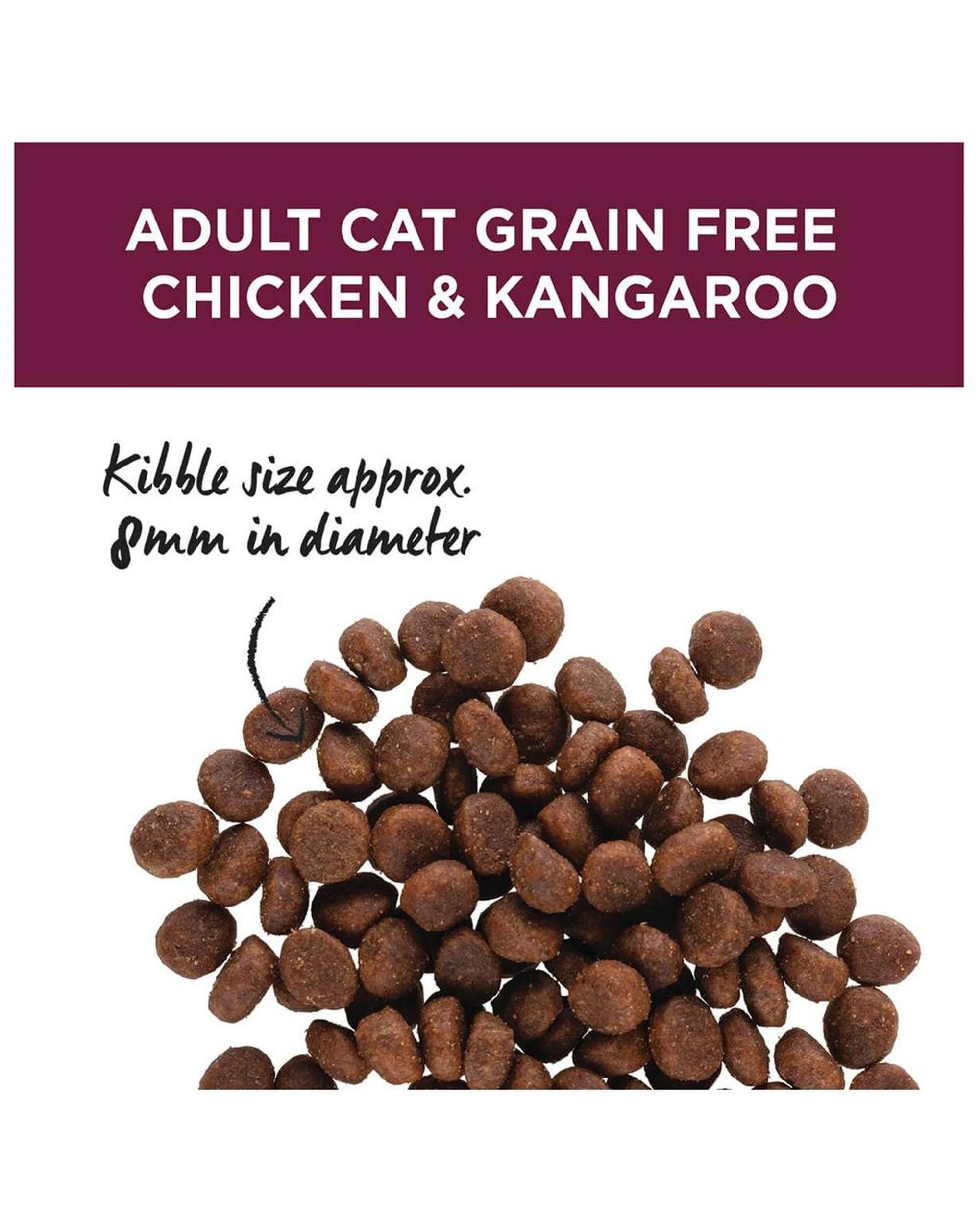 5 Ivory Coat Adult Grain Free Dry Cat Food Chicken & Kangaroo 2kg, 5 of 6
