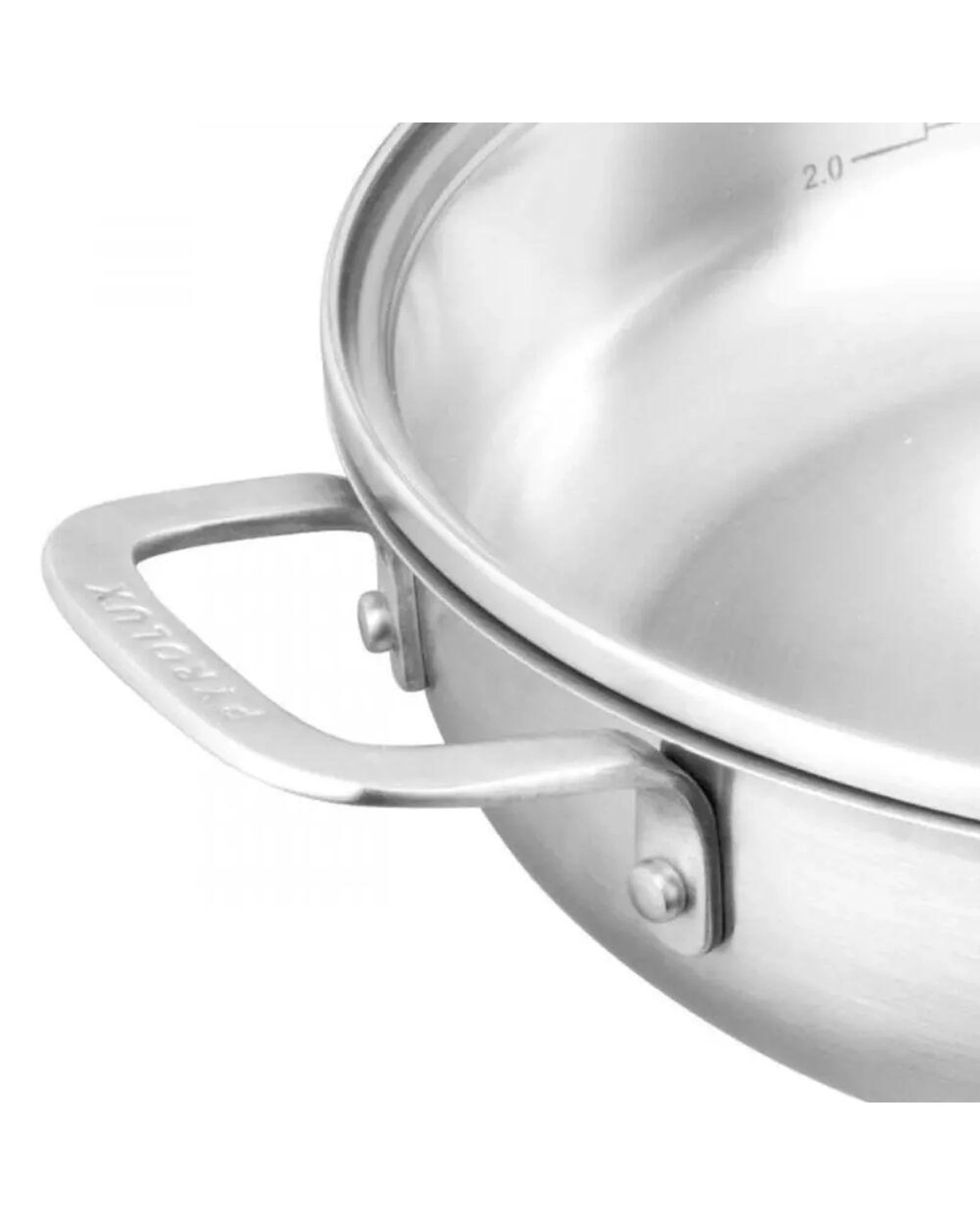 3 Pyrolux Radius 85 Saute Pan With Helper Handle 28cm  3L, 3 of 8
