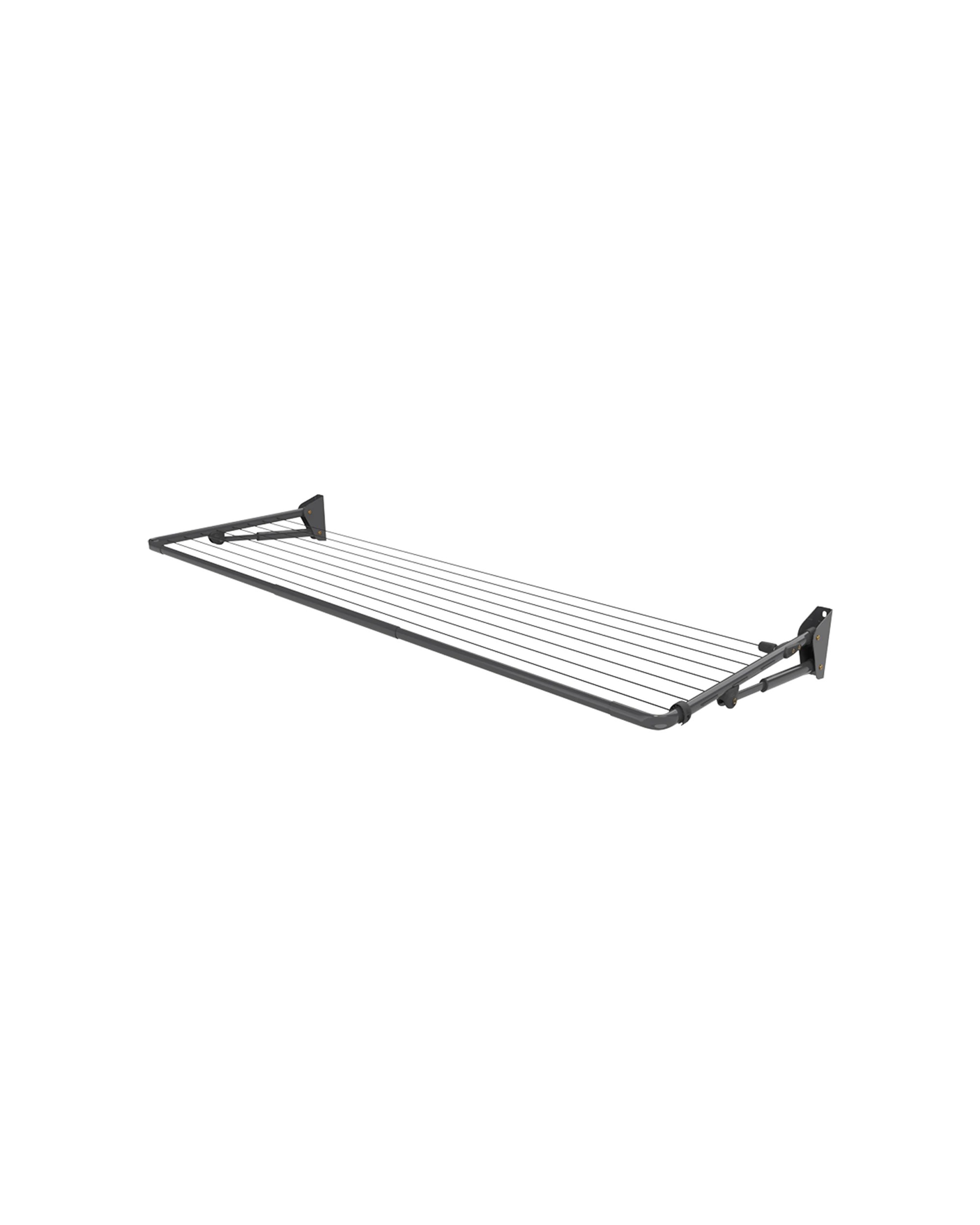 1 Hills Compact Folding Frame Clothesline Monument 19m Drying Space 8 Lines 26kg - Charcoal, 1 of 4