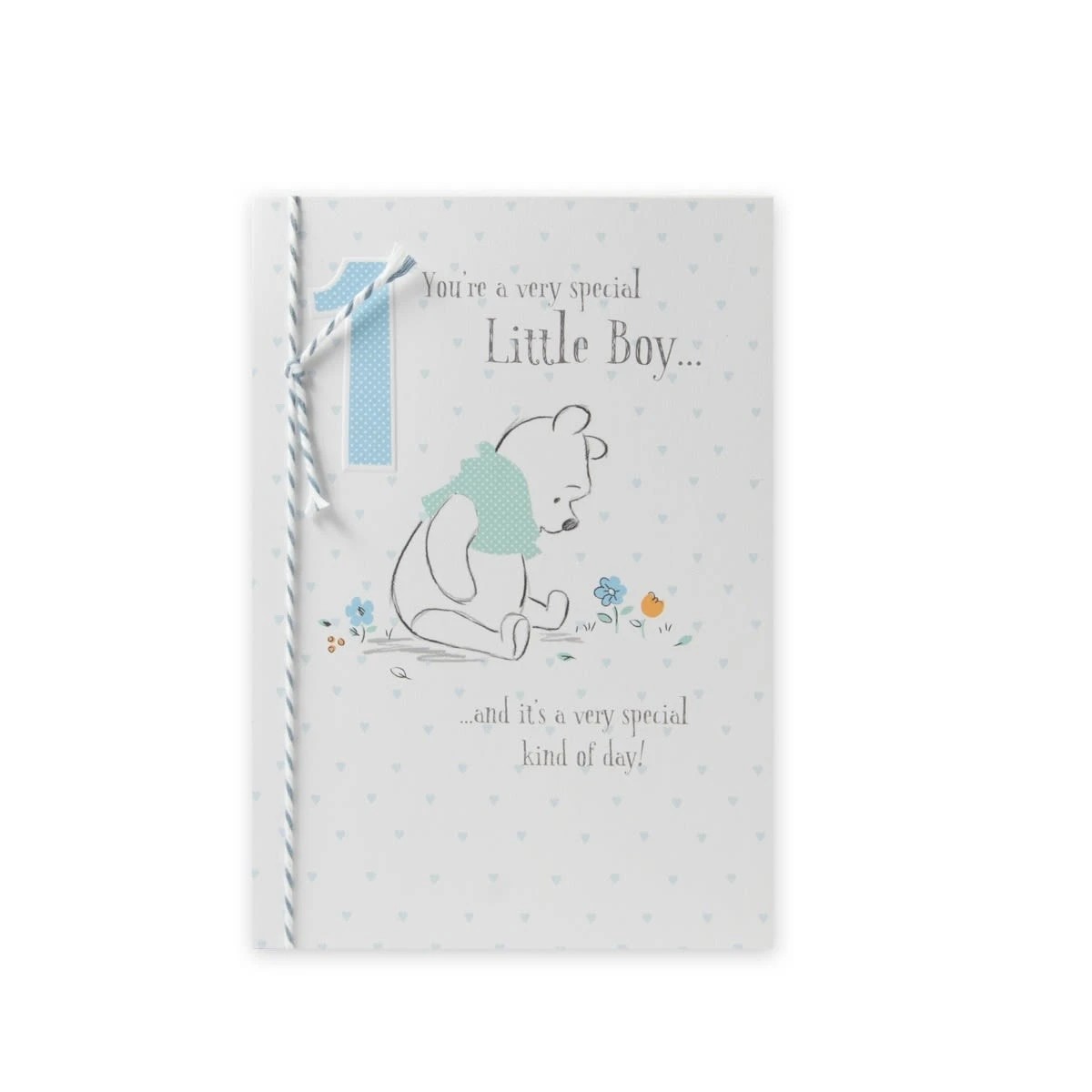 3 Connections from Hallmark Disney Winnie The Pooh Little Boy 1st Birthday Card, 3 of 3