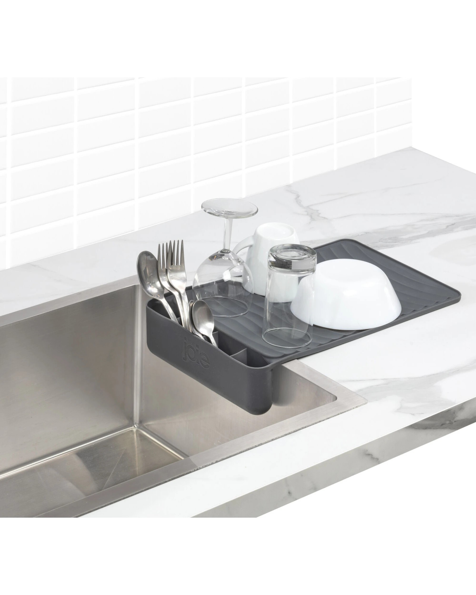 1 Joie Silicone Drying Mat Tray in Grey, 1 of 1
