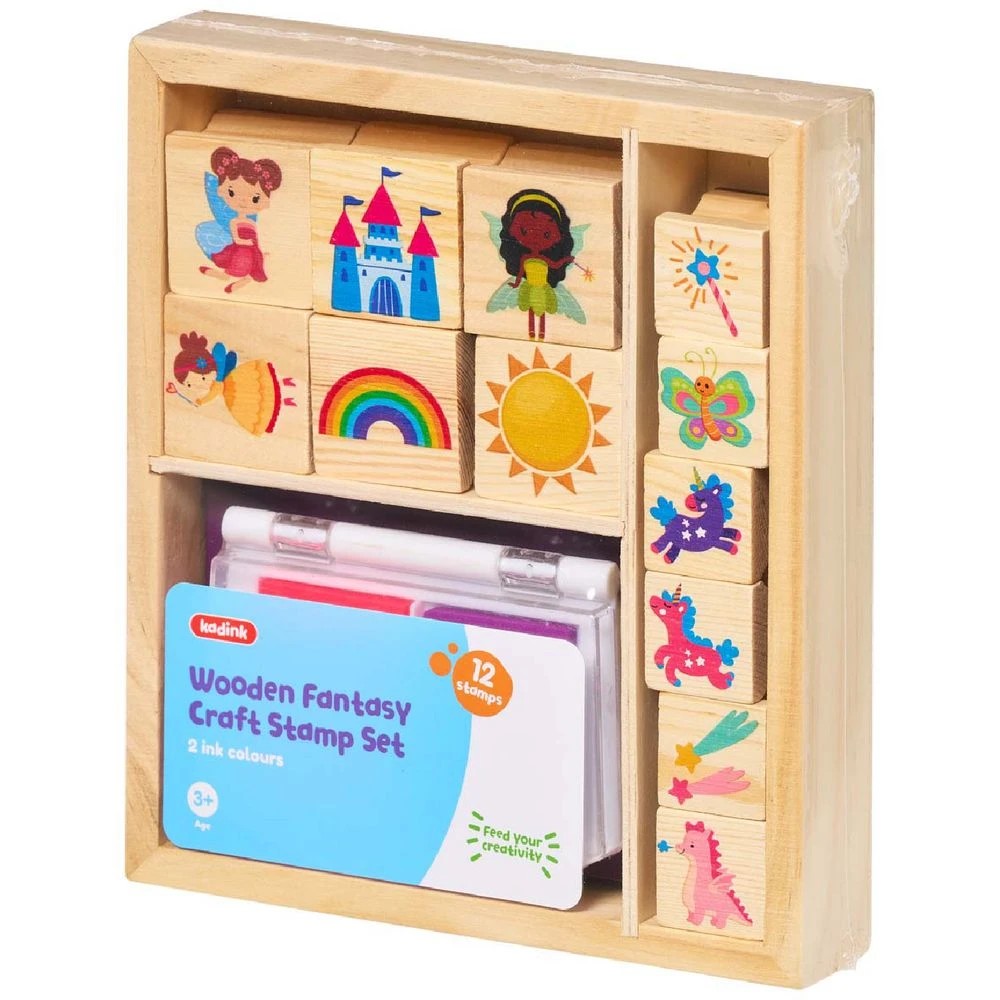3 Kadink Wooden Stamp Set Fairy Tale, 3 of 7