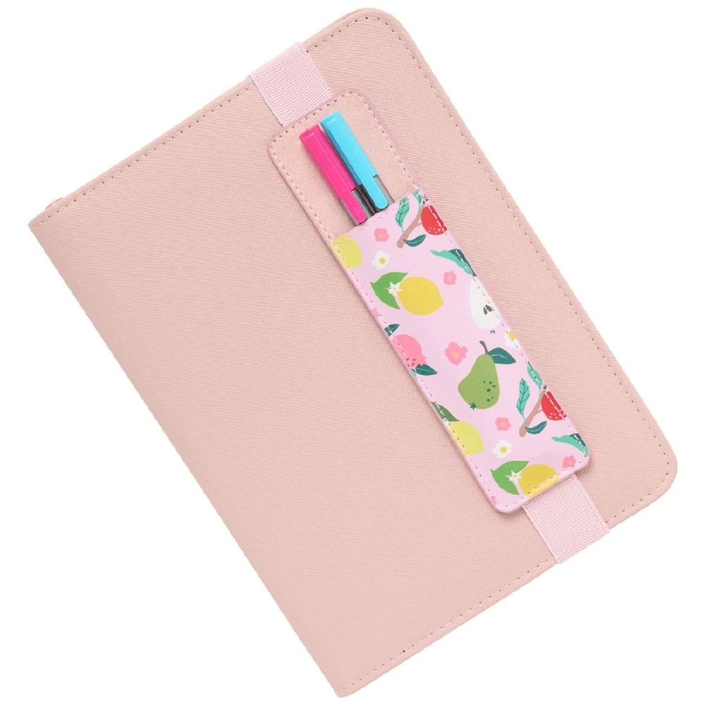 2 Otto Pen Pouch with Elastic Lemon, 2 of 2