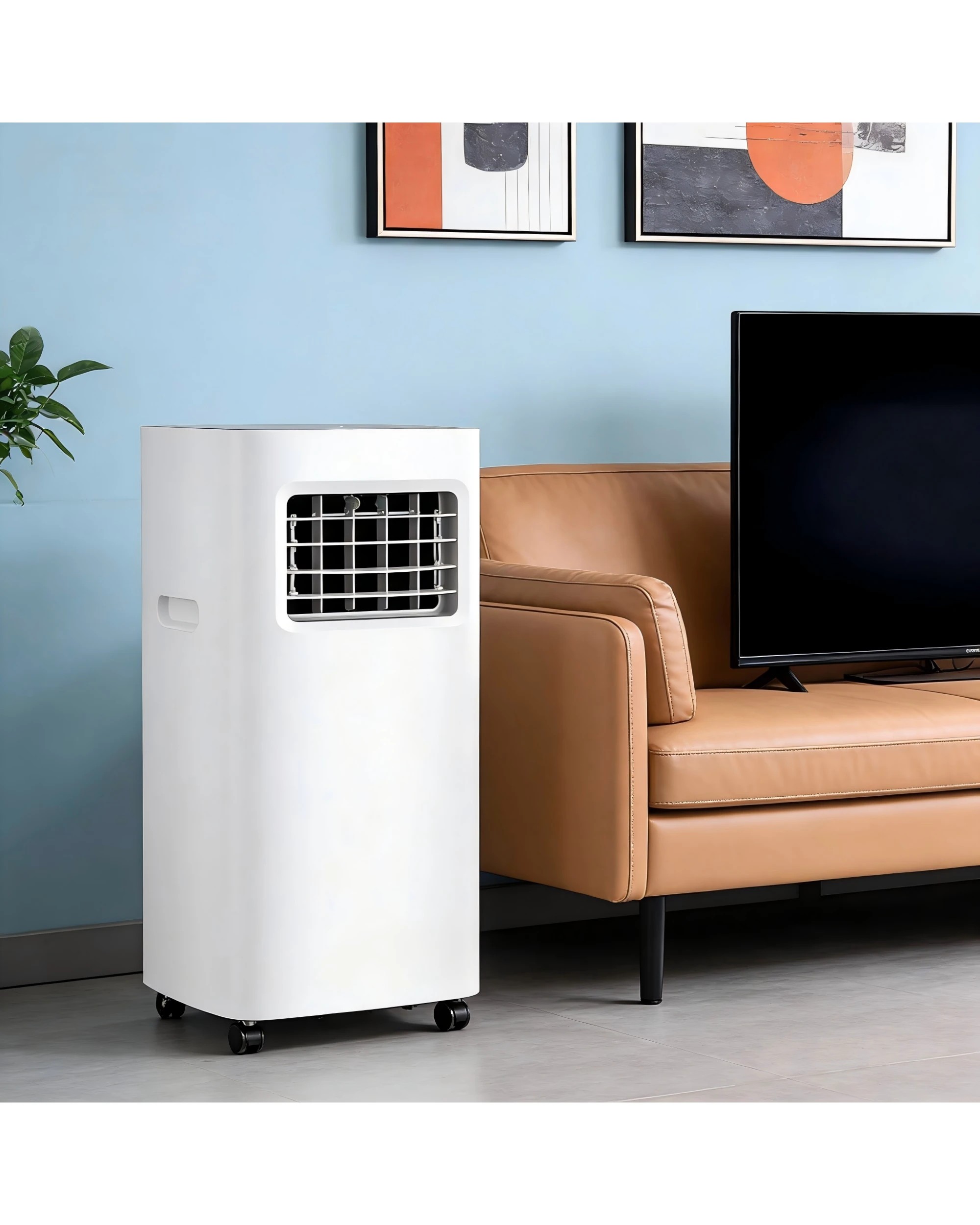 7 Advwin 9000 BTU Portable Air Conditioner - White, 7 of 8