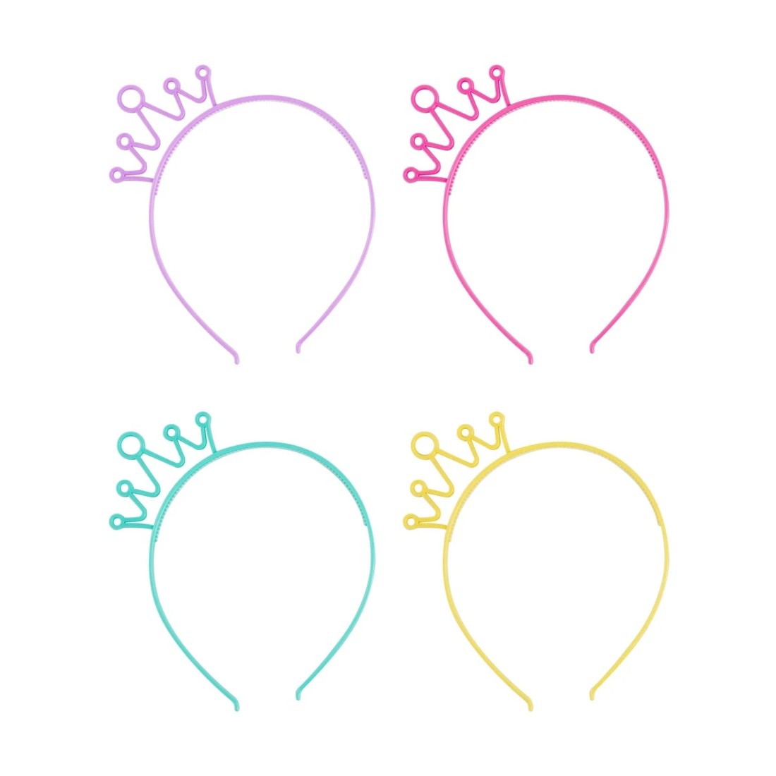 1 4 Piece Princess Headbands, 1 of 9