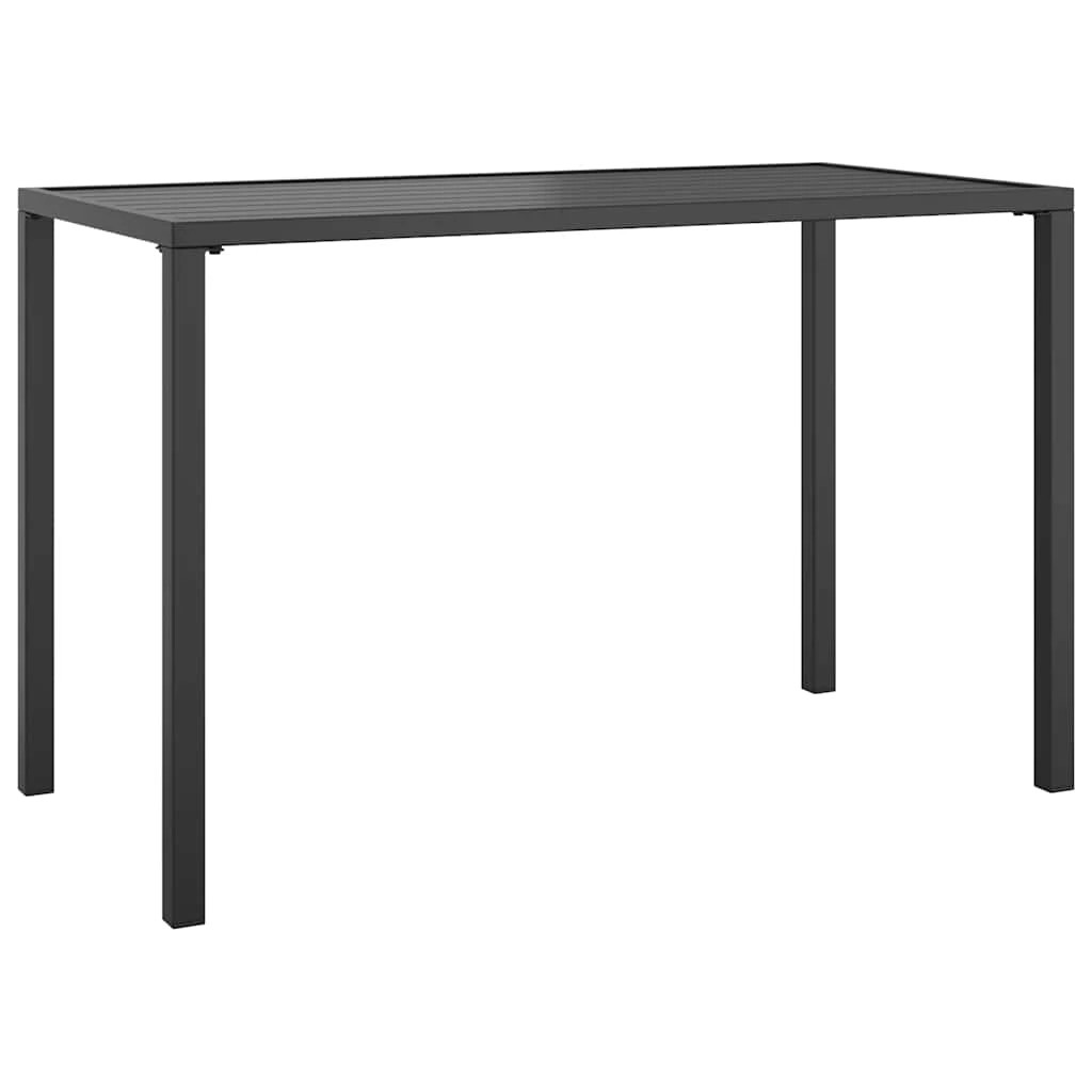 1 vidaXL garden dining table Durable - Grey, 1 of 7