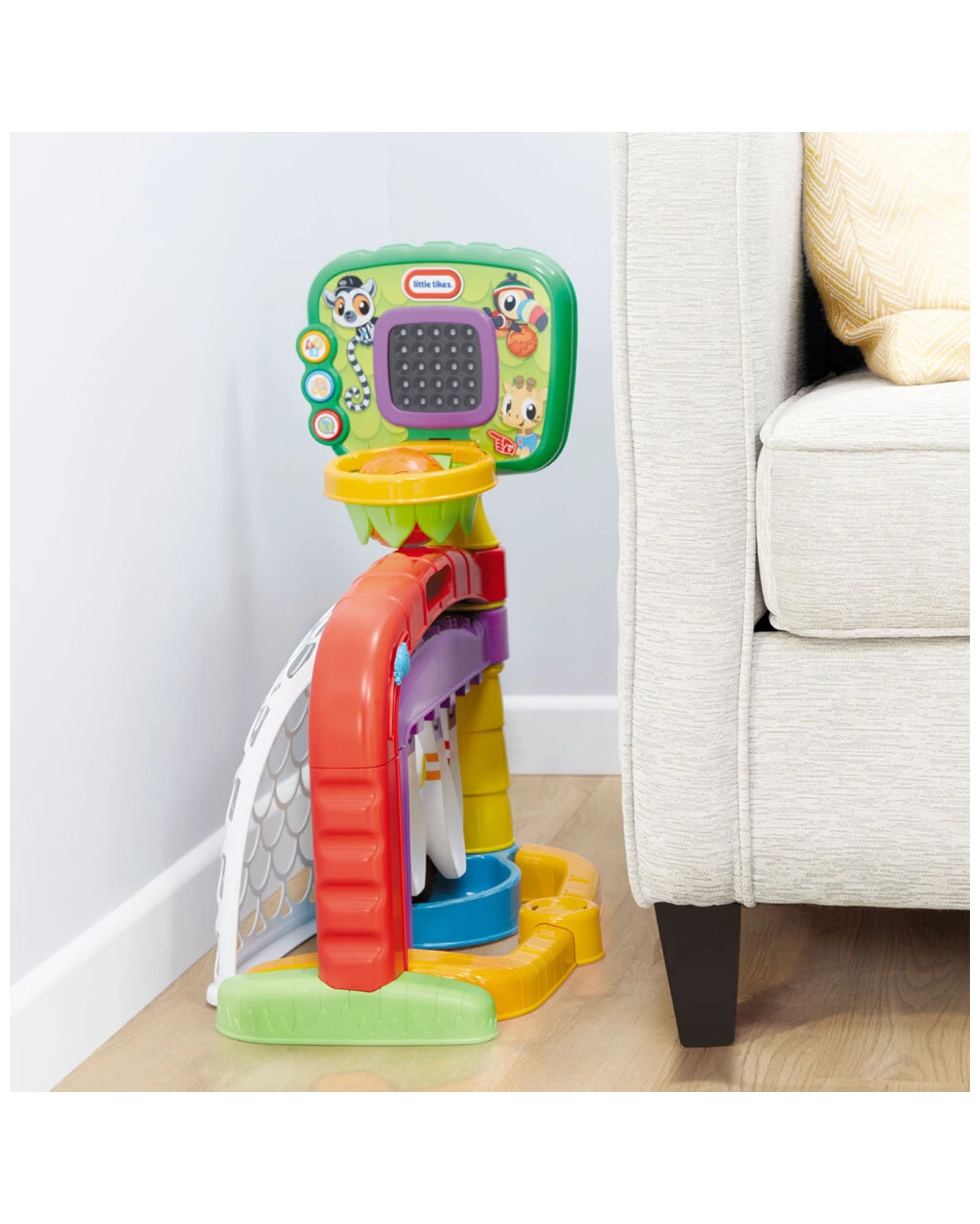 4 Little Tikes 3-in-1 Sports Zone Basketball Bowling Soccer Toddler Toy - Ages 1-3 - Multi, 4 of 9