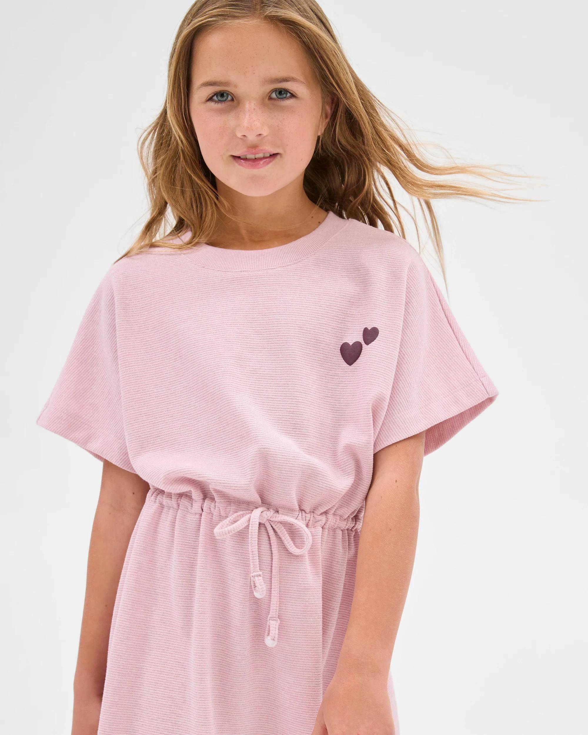 2 Target Kids Australian Cotton Blend Fleece Dress PINK, 2 of 6