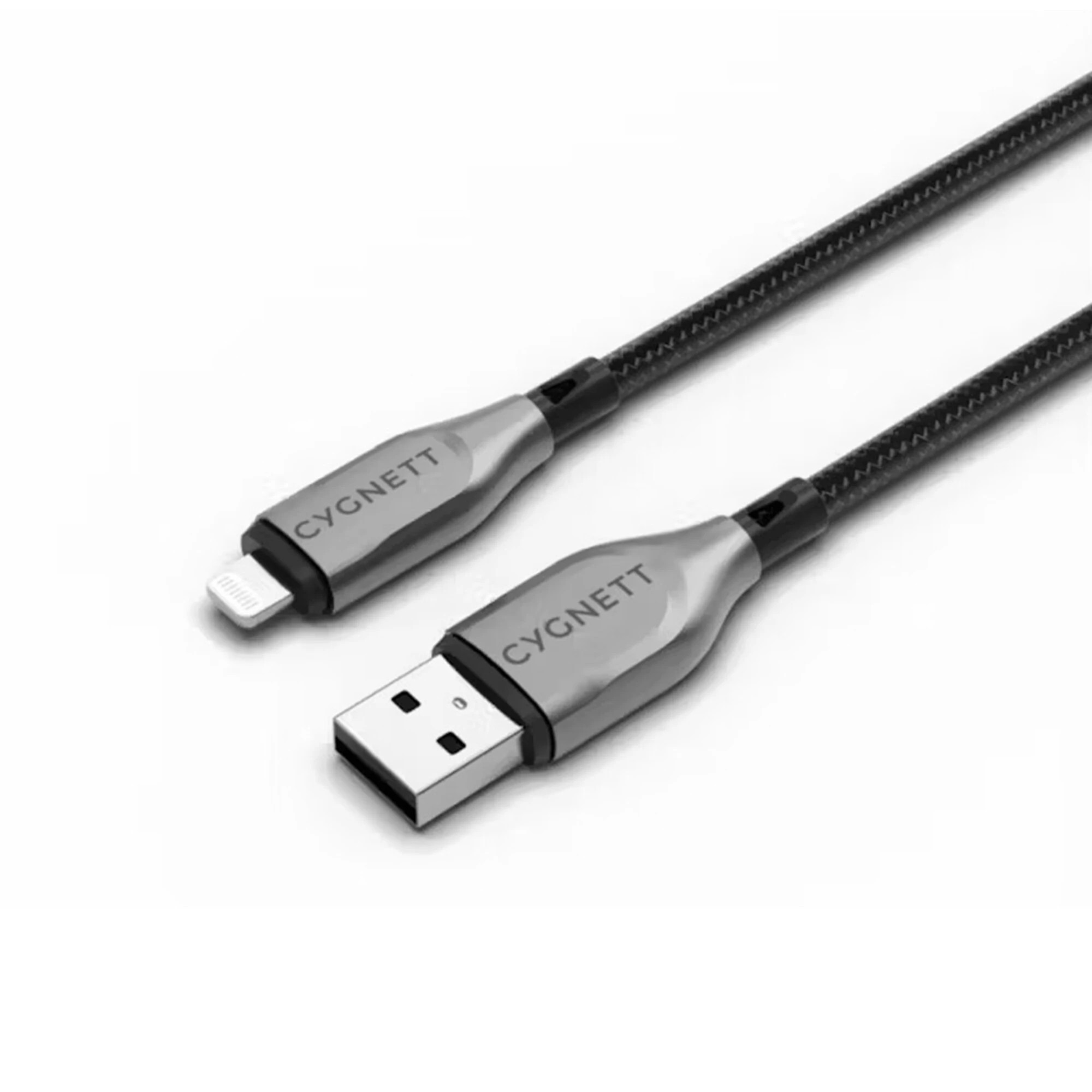 2 Cygnett - Armoured 50cm Lightning to USB-A Cable - Black, 2 of 2