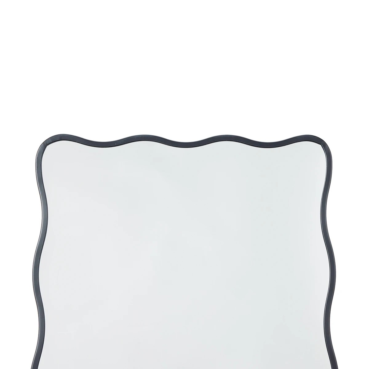3 Wave Mirror - Black, 3 of 6