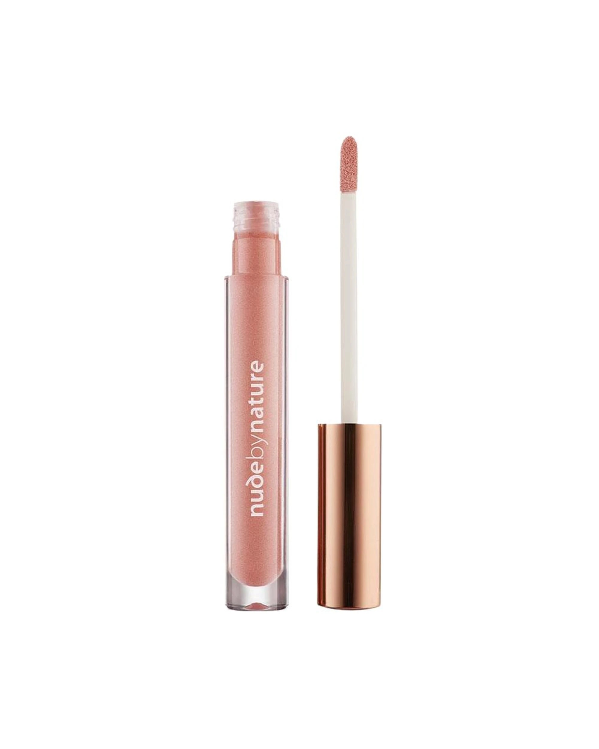 1 Nude by Nature Moisture Infusion Lip Gloss 3.75mL - 02 Peach Nude - Beige, 1 of 2