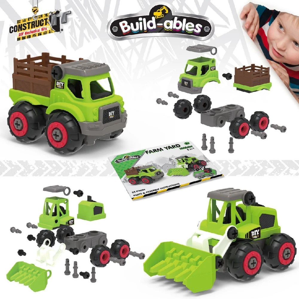 5 Construct It Build-ables 2-in-1 Farm Hand Set, 5 of 6
