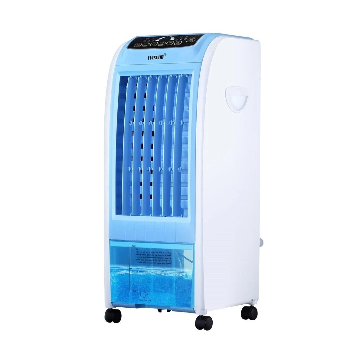 1 MAXKON 7L Mobile Evaporative Air Cooler Fan Humidifier Blue, 1 of 6
