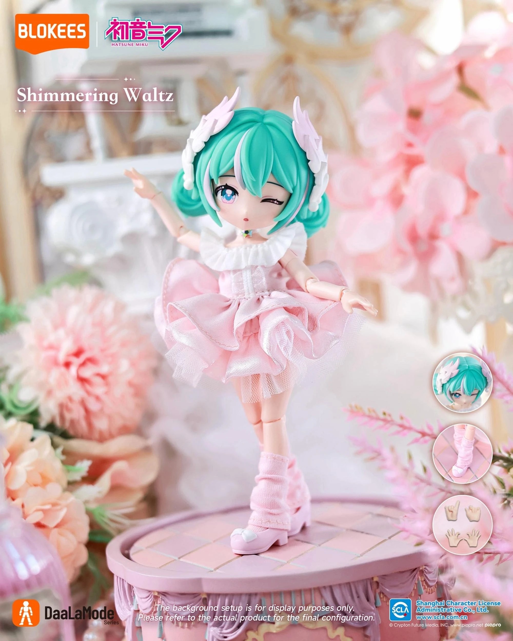 6 Blokees Hatsune Miku DaaLaMode Series Sonata Prologue Blind Box Full Case of 6, 6 of 10