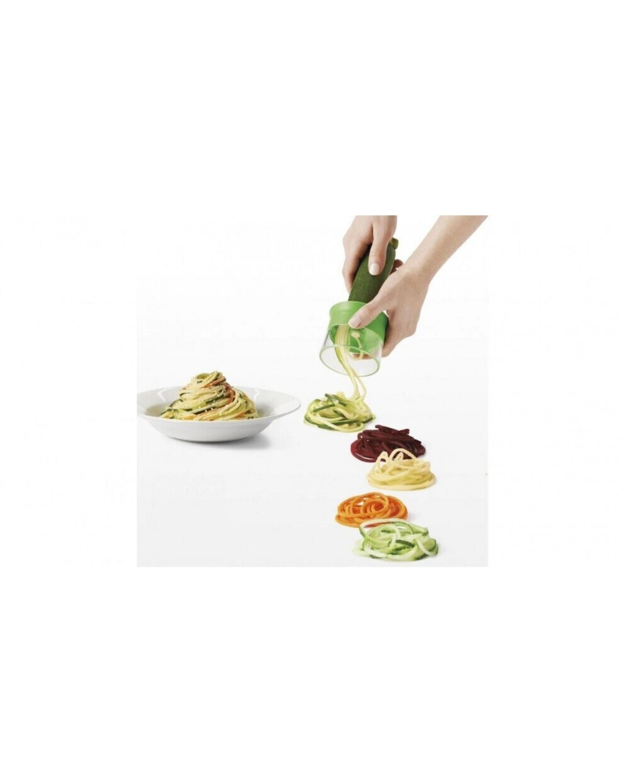 4 OXO Good Grips Hand-Held Spiralizer - Green, 4 of 4