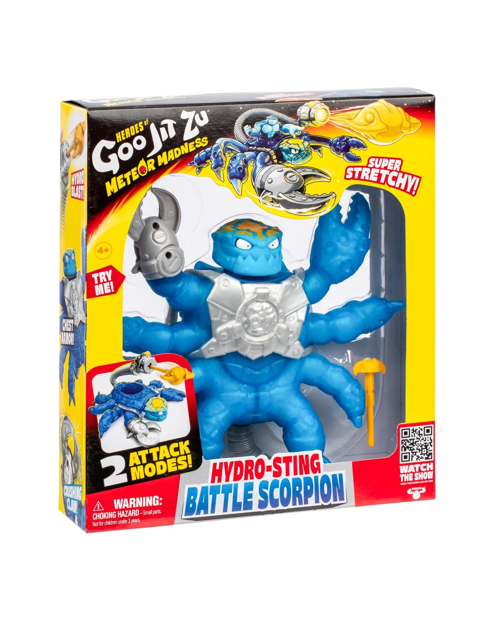 8 Moose Toys Heroes of Goo-Jit-Zu Meteor Madness Battle Scorpion Hydro-Sting Toy, 8 of 9