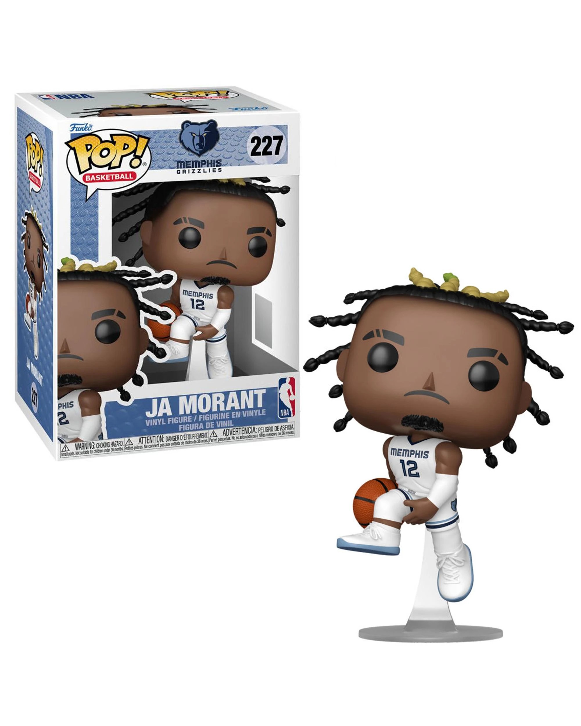 1 NBA Memphis Grizzlies Ja Morant - Home -  Funko POP! Vinyl, 1 of 3