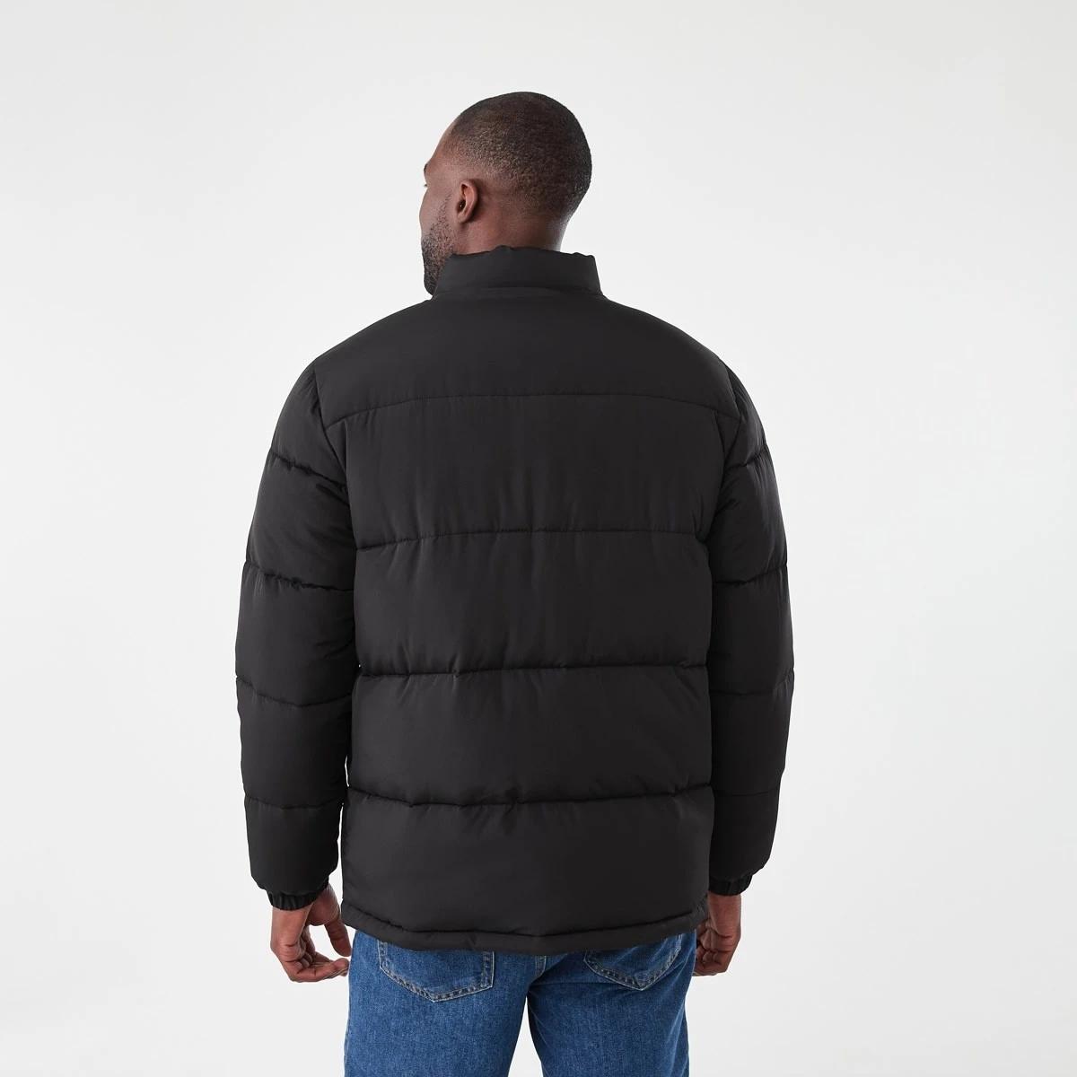 4 Funnel Neck Puffer Jacket Black, 4 of 7
