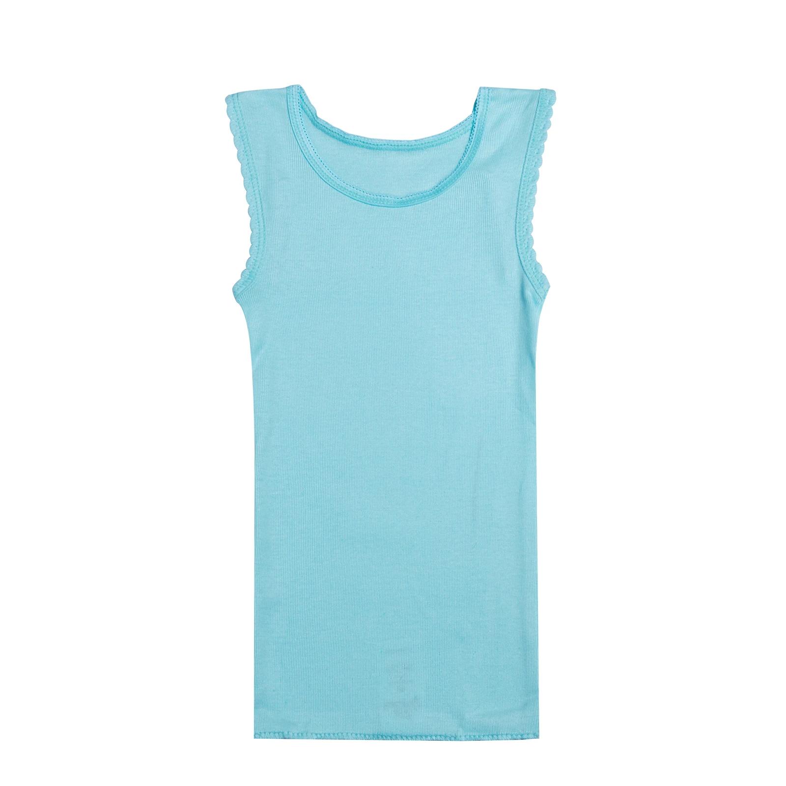 4 Big Softies 5Pk Organic Singlet BLUE, 4 of 7