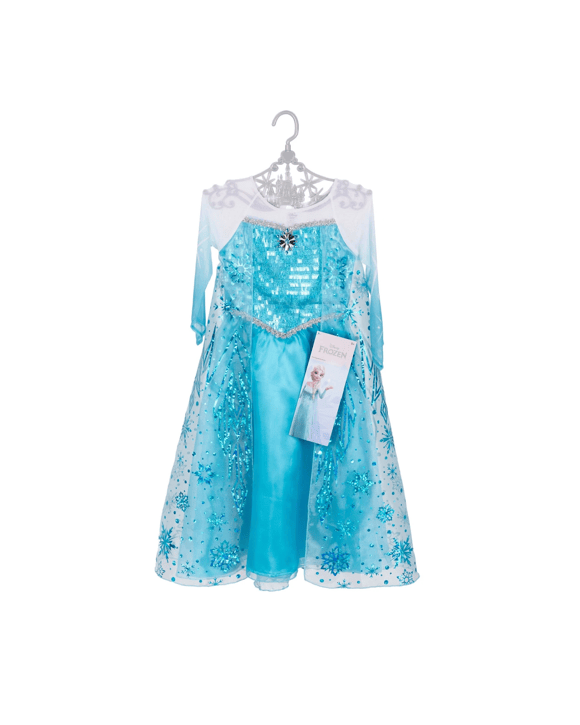 Disney Frozen Elsa Classic Kids Costume - Ages 5 - 6 - Blue - Kmart