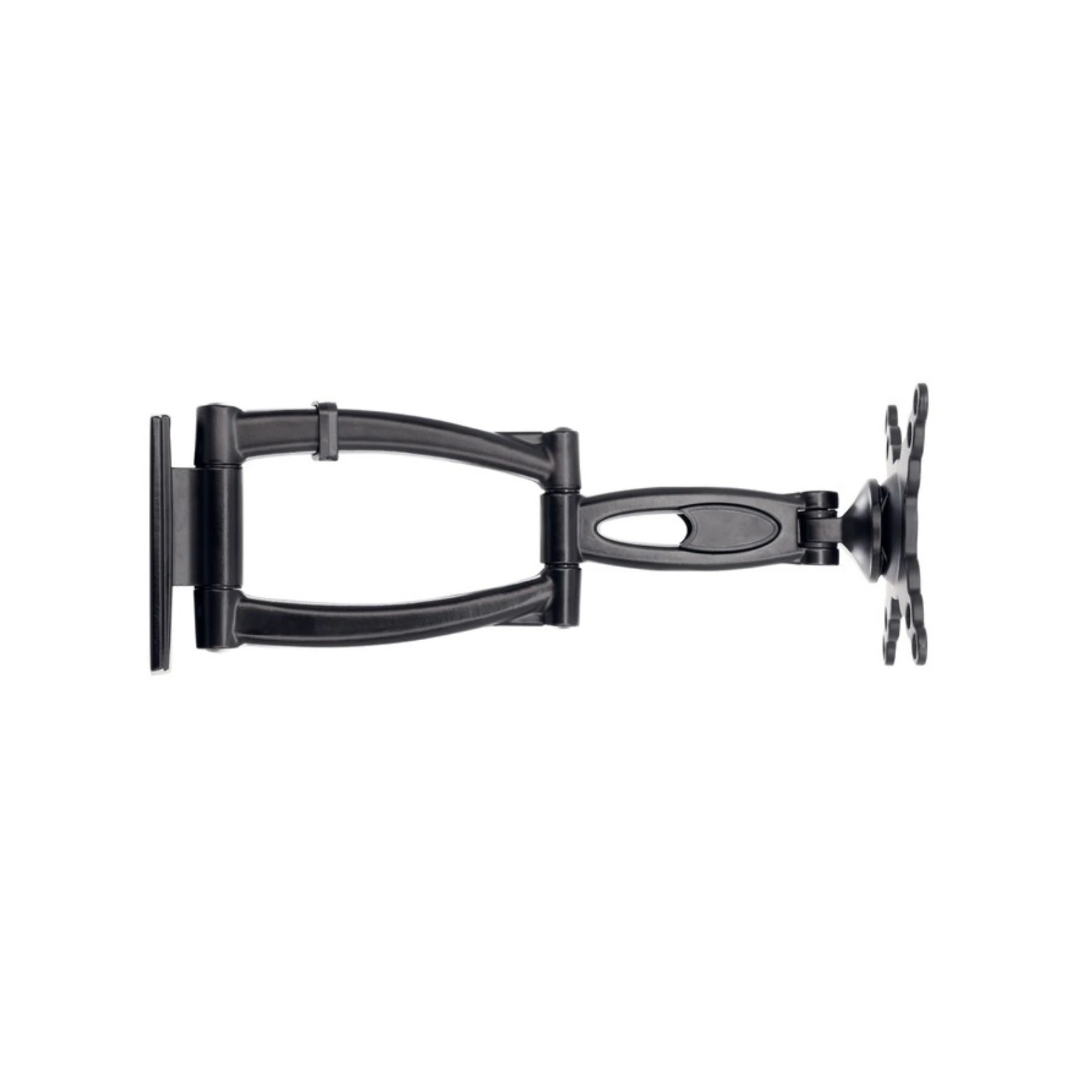 2 ENGLAON Slim Full Motion Swivel TV Wall Bracket for 10″-30″ TVs - Black, 2 of 3