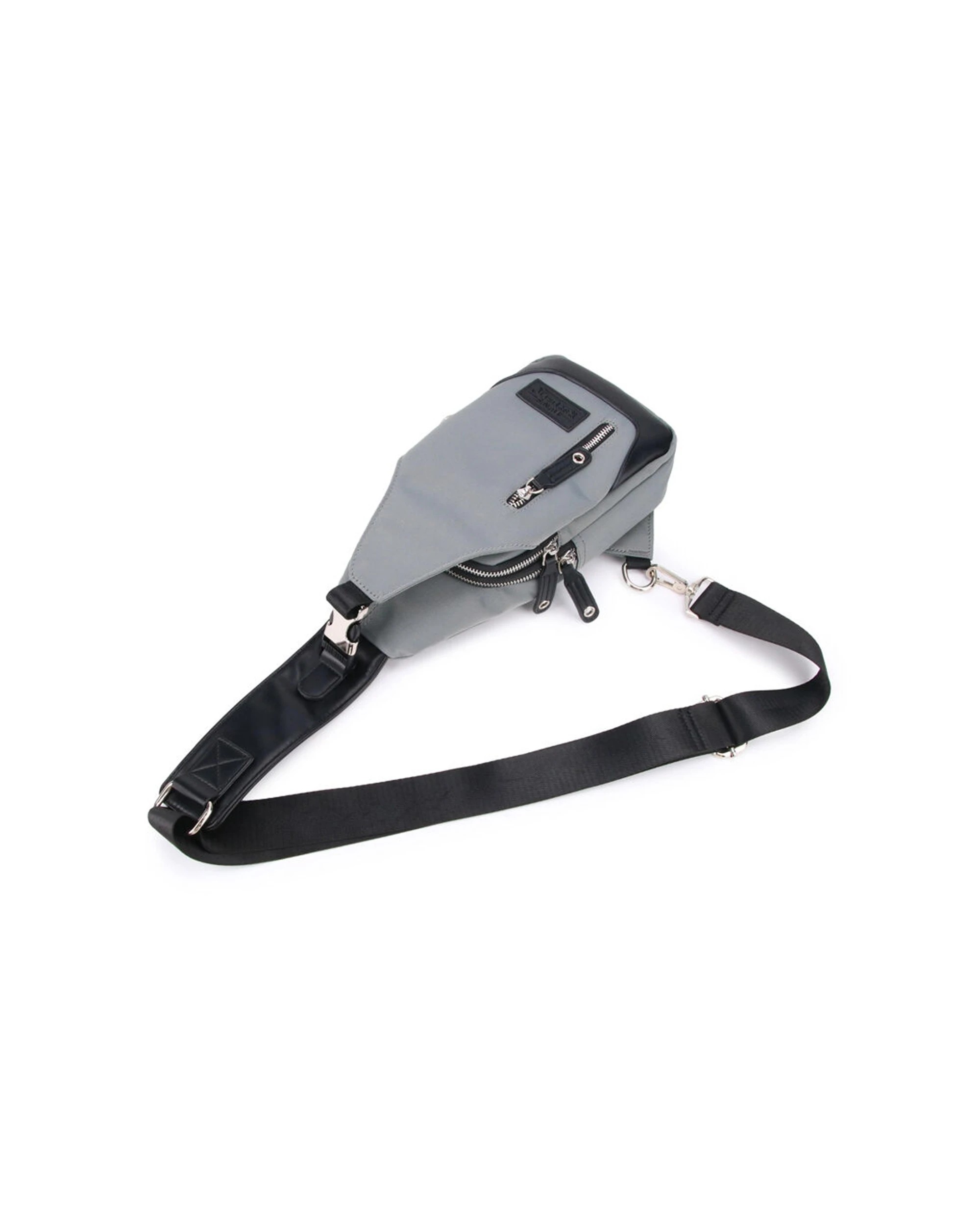 4 Mens Republic Nylon Single Strap Backpack Crossbody Bag Durable Design - Multi, 4 of 7