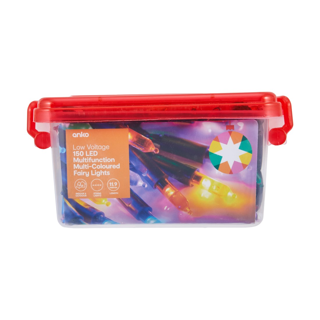 6 Low Voltage 150 LED Multifunction Multi-Coloured Fairy Lights, 6 of 7