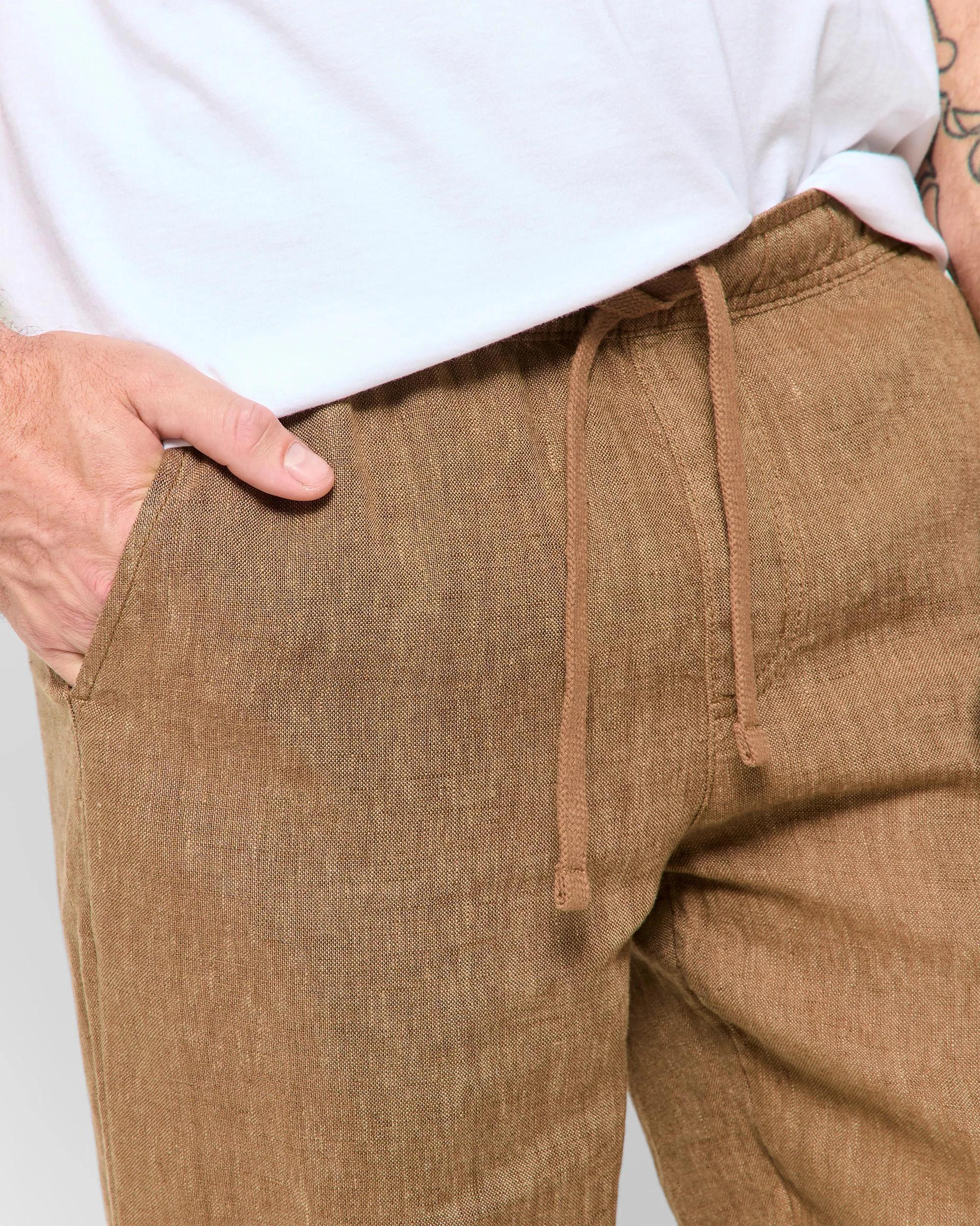 5 Target European Linen Pants SEPIA, 5 of 7