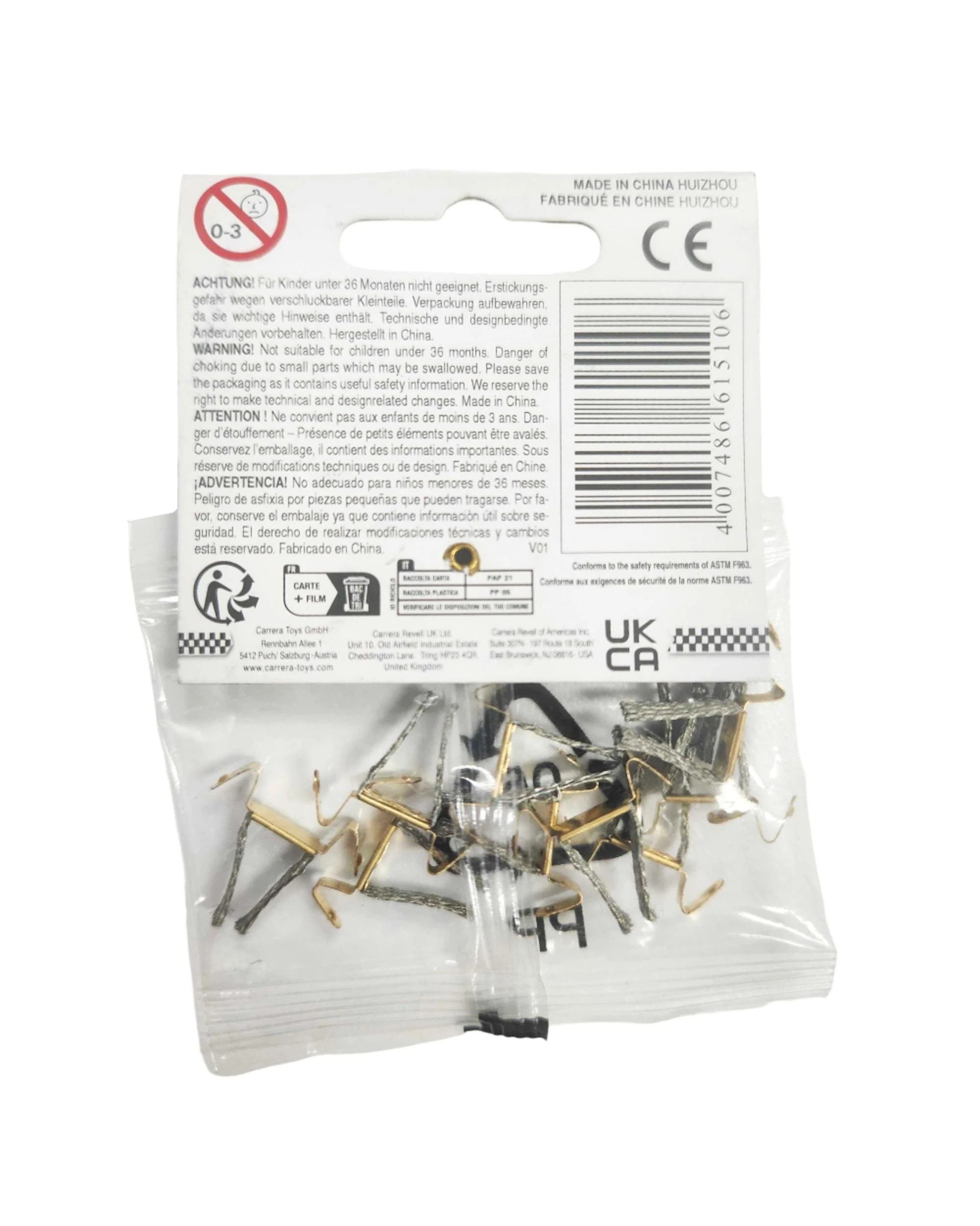 3 Carrera GO!!! Spare Parts Double Contact Brushes 10 Pack, 3 of 3