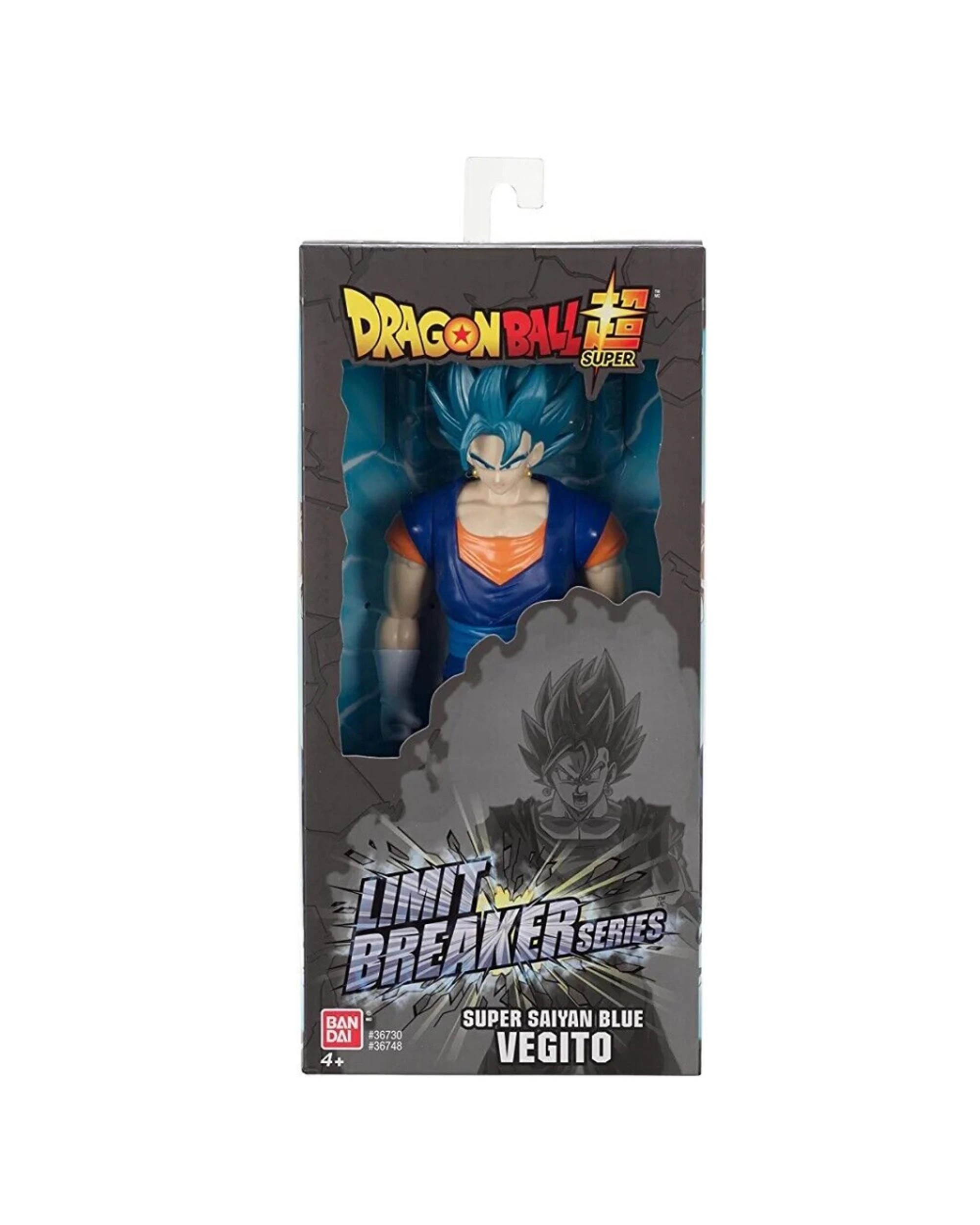 1 Bandai Dragon Ball Super Limit Breaker Super Saiyan Blue Vegito 12 inch Action Figure, 1 of 3