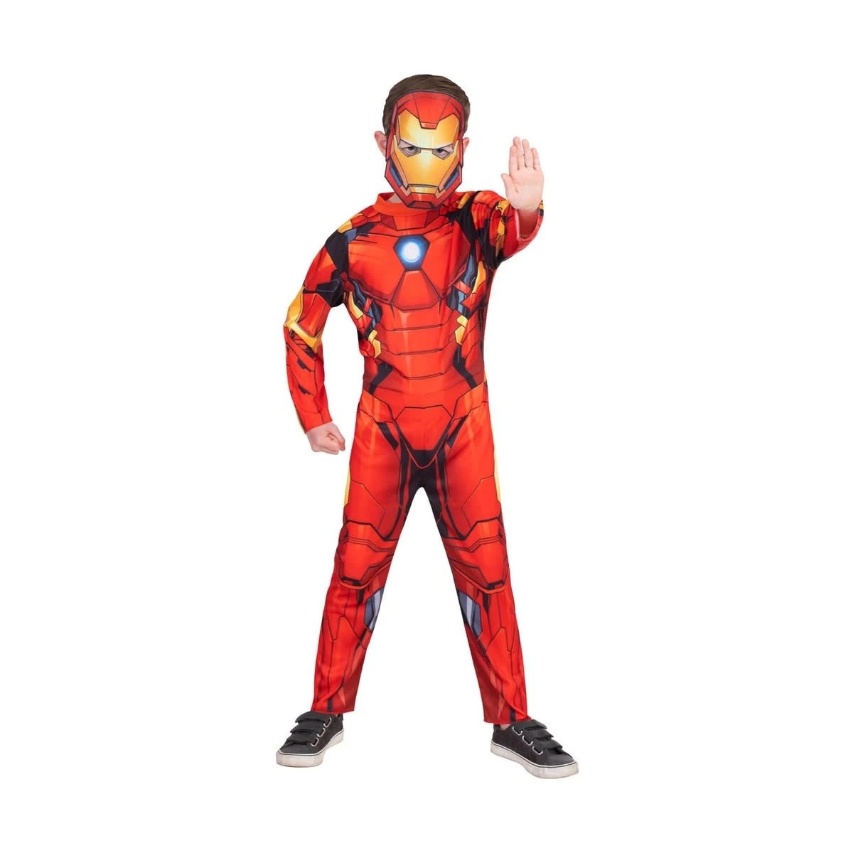 1 Marvel Avengers Iron Man Character Costume - Ages 3-5, 1 of 4