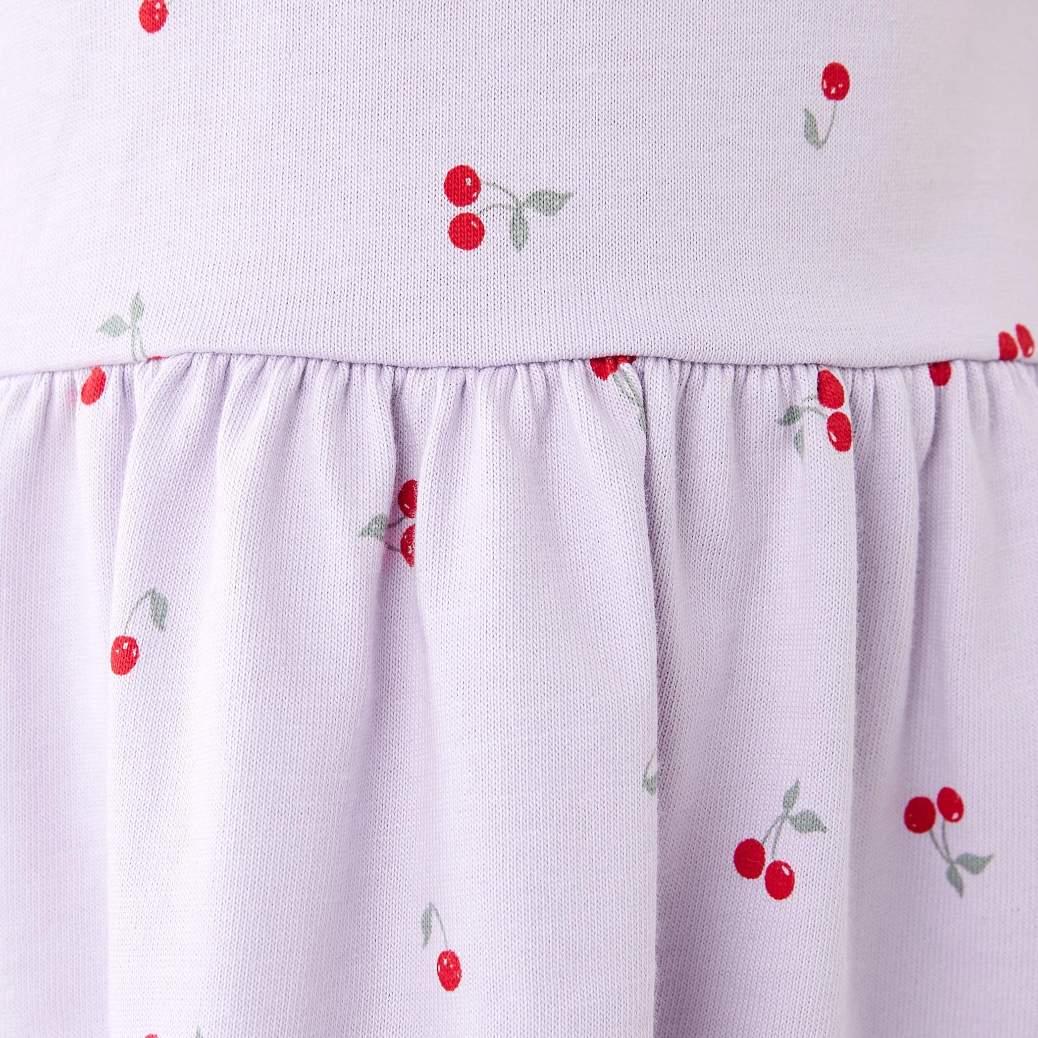 6 Jersey Dress Pur Cherry, 6 of 9