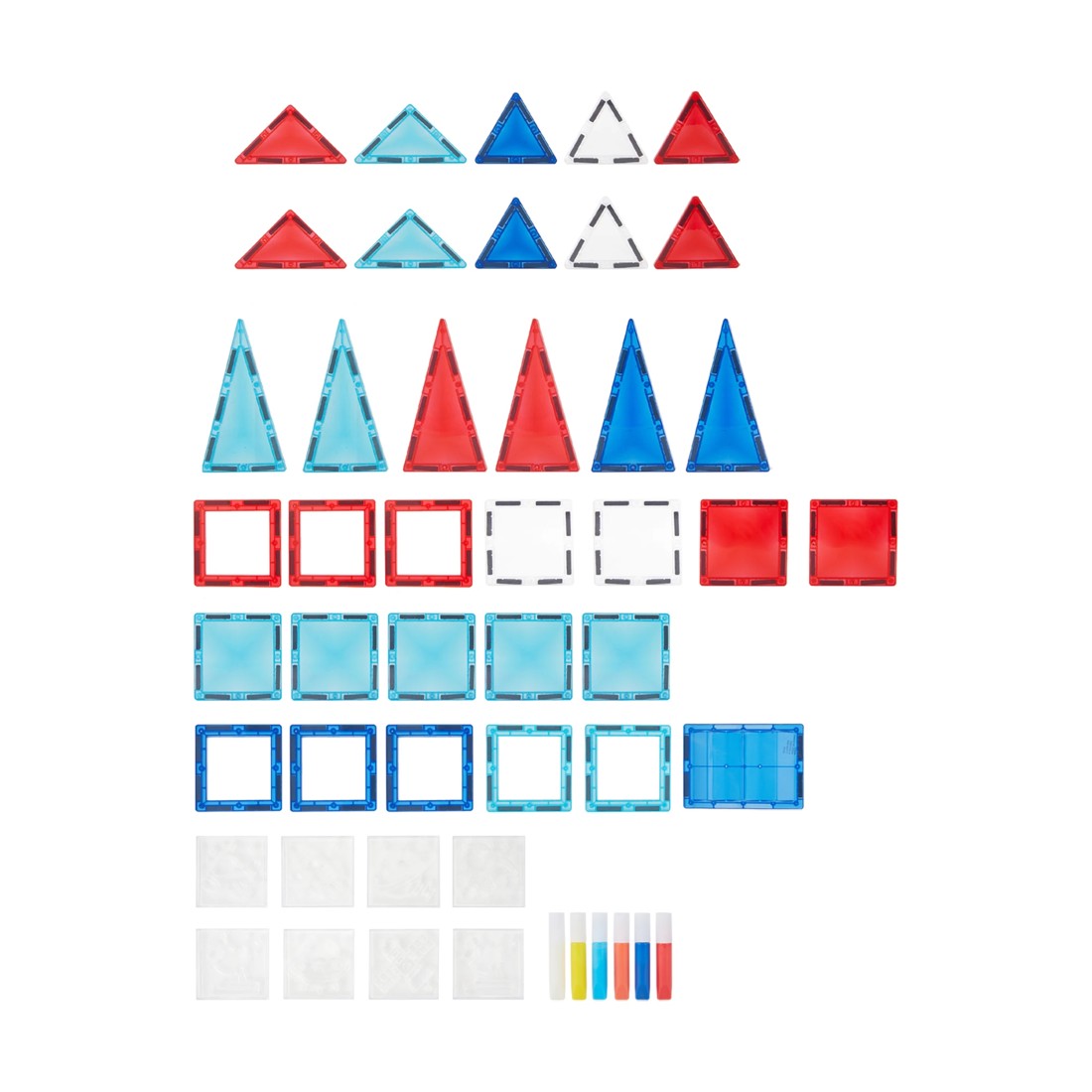 8 47 Piece Magnetics Paint Your Own Space Playset, 8 of 10