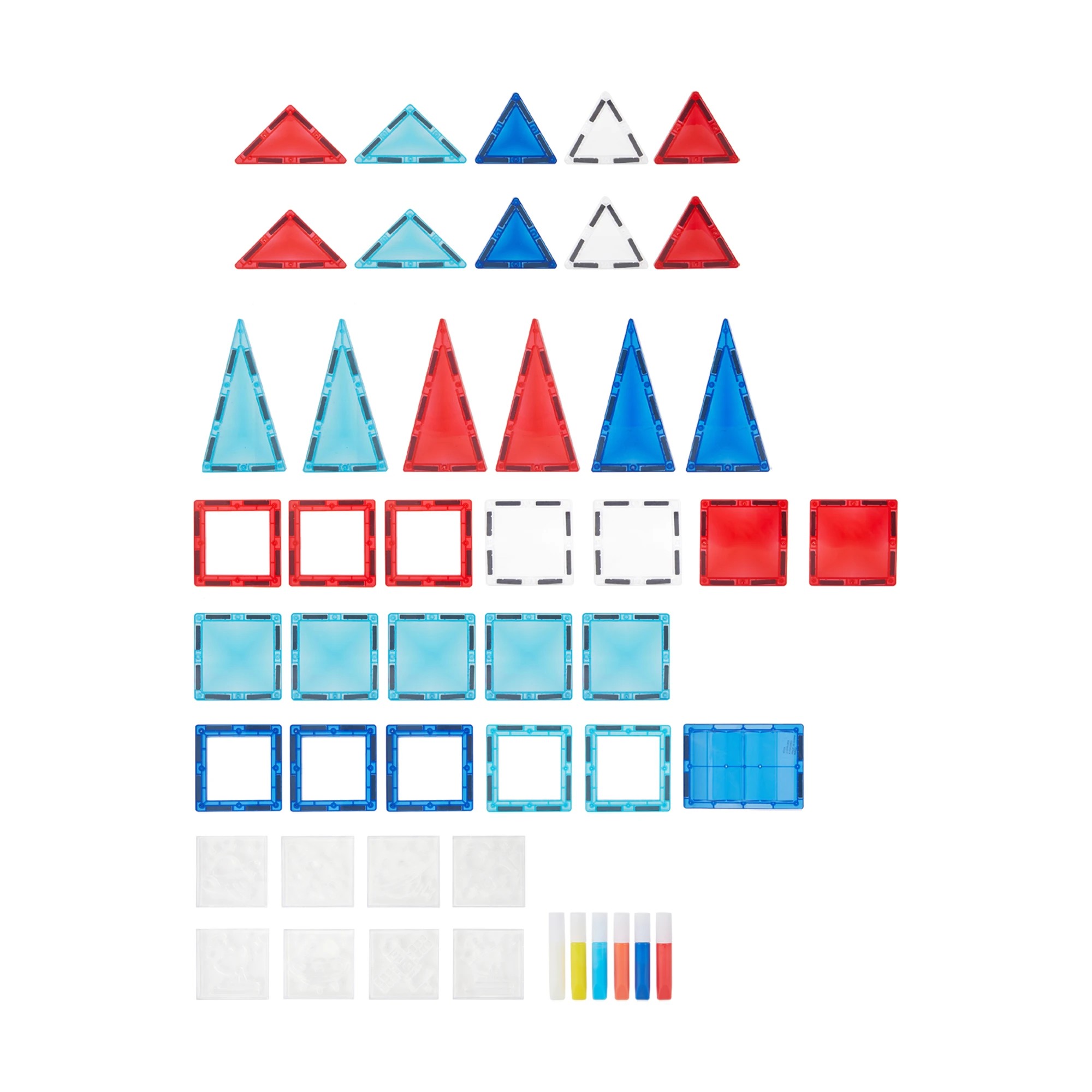 8 47 Piece Magnetics Paint Your Own Space Playset, 8 of 10