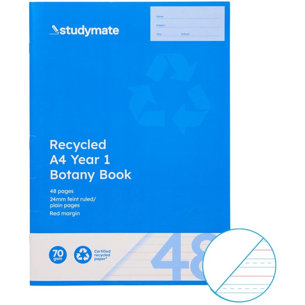 1 Studymate A4 Premium Botany Book QLD Year 1 48 Page, 1 of 3