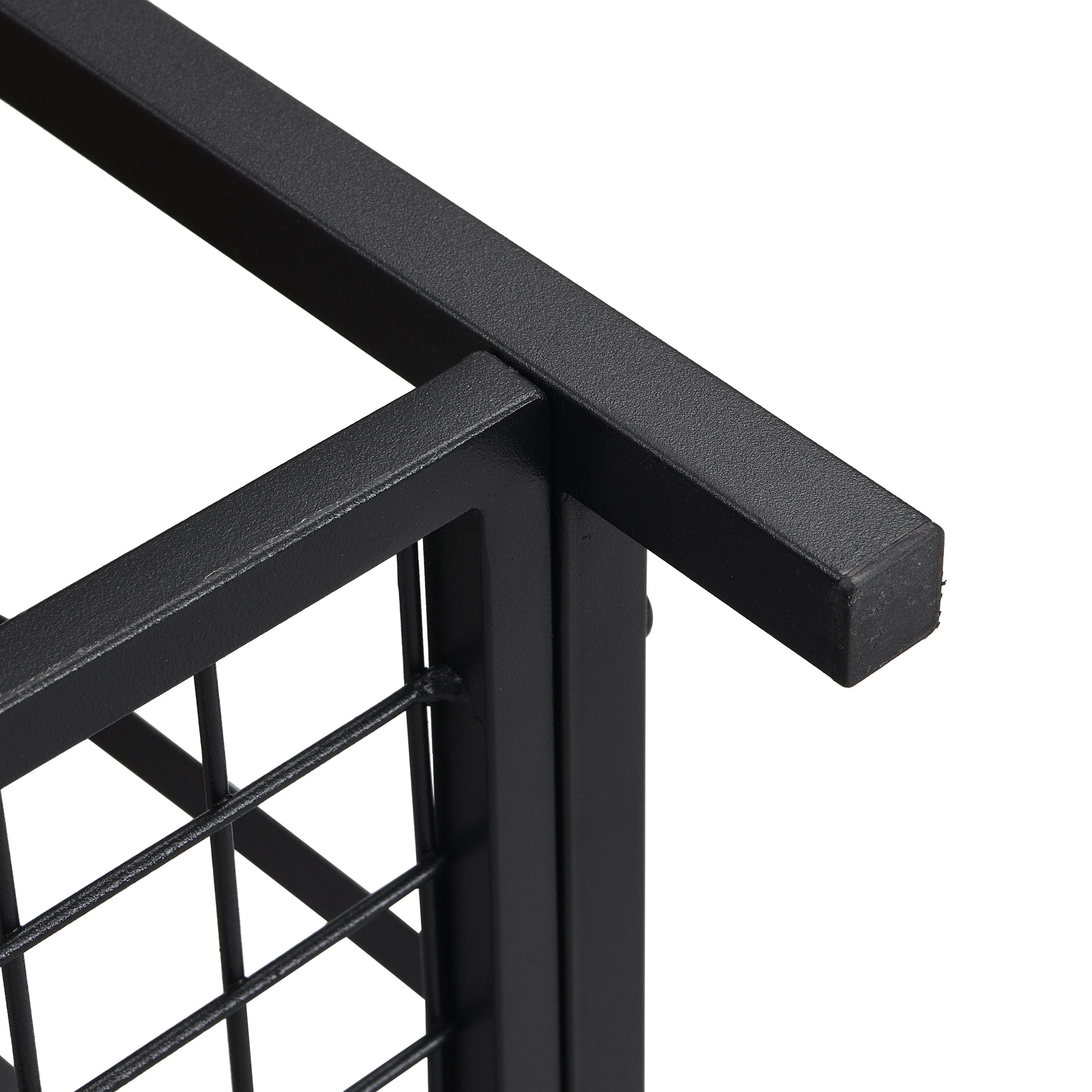 9 IHOMDEC 6-Tier Pentagon Corner Bookshelf - Brown, 9 of 10