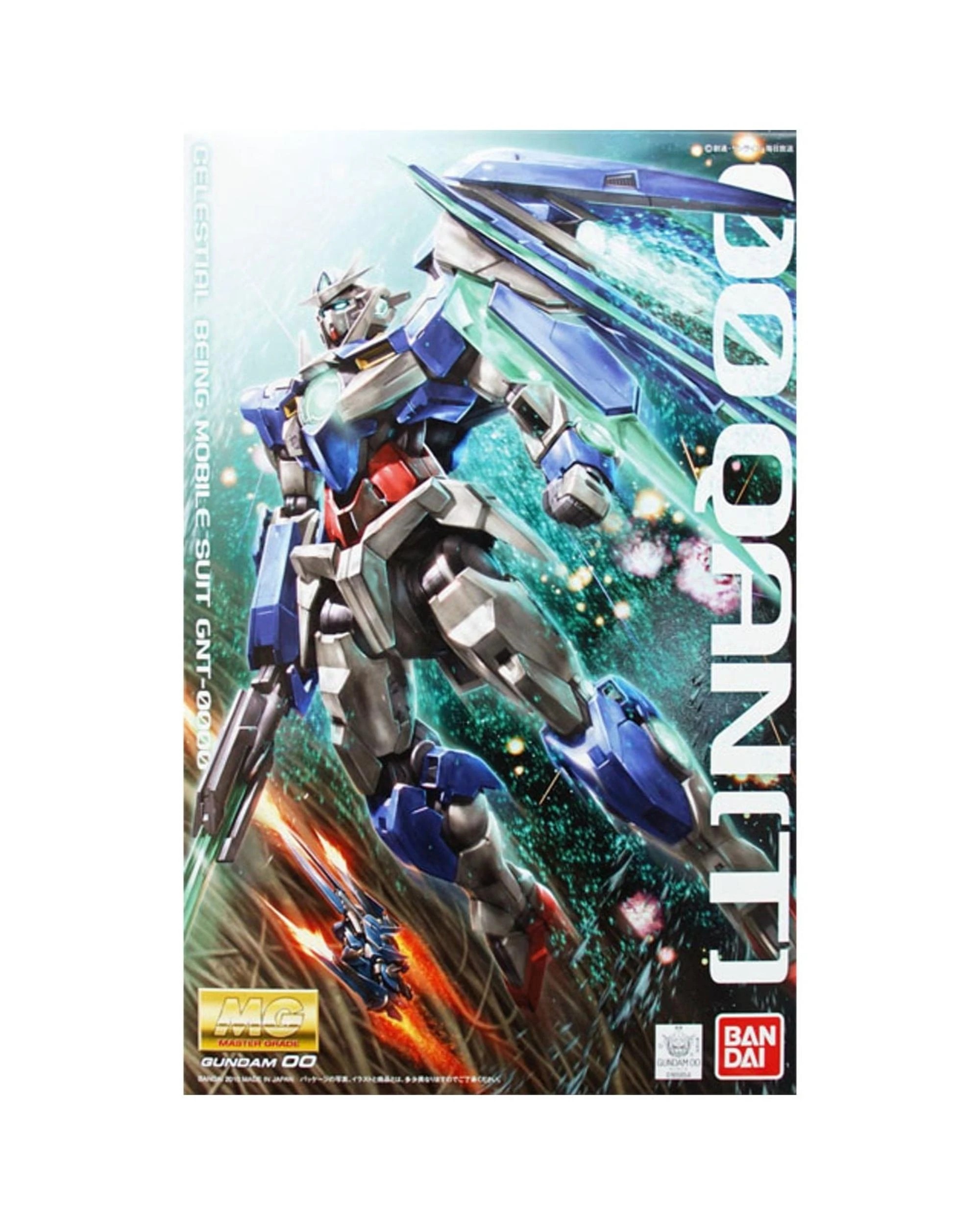 1 Bandai Gundam MG 00 QAN- T -  1/100 Model Kit, 1 of 5