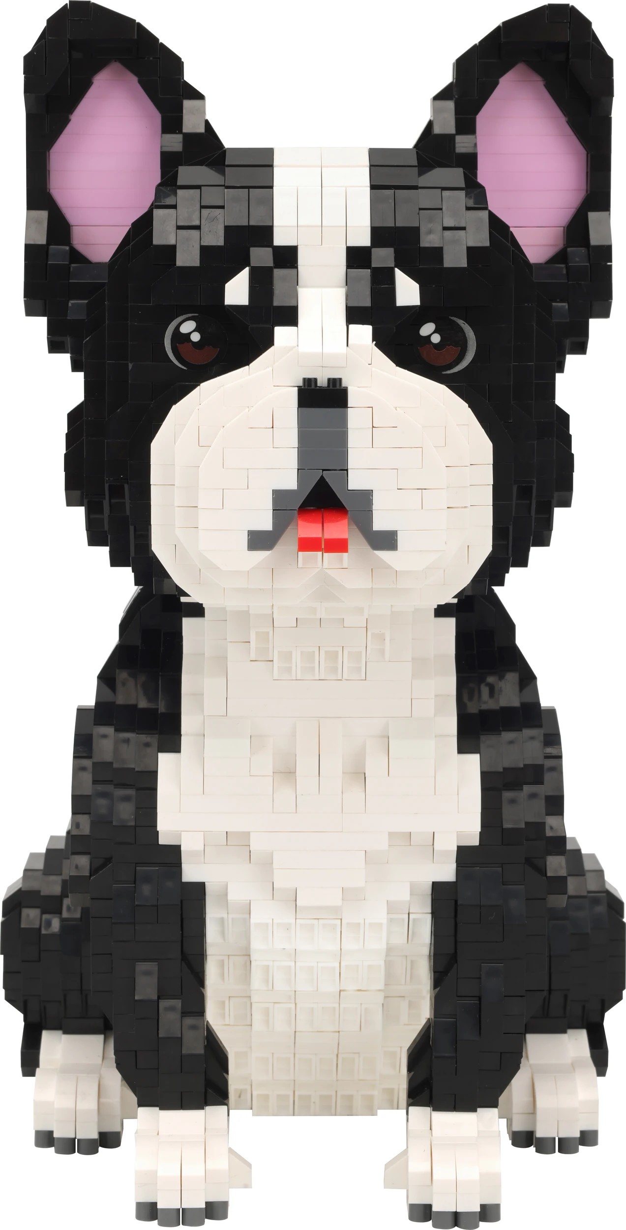 2 2686 Piece Mini Blocks Animal Series: French Bulldog, 2 of 7