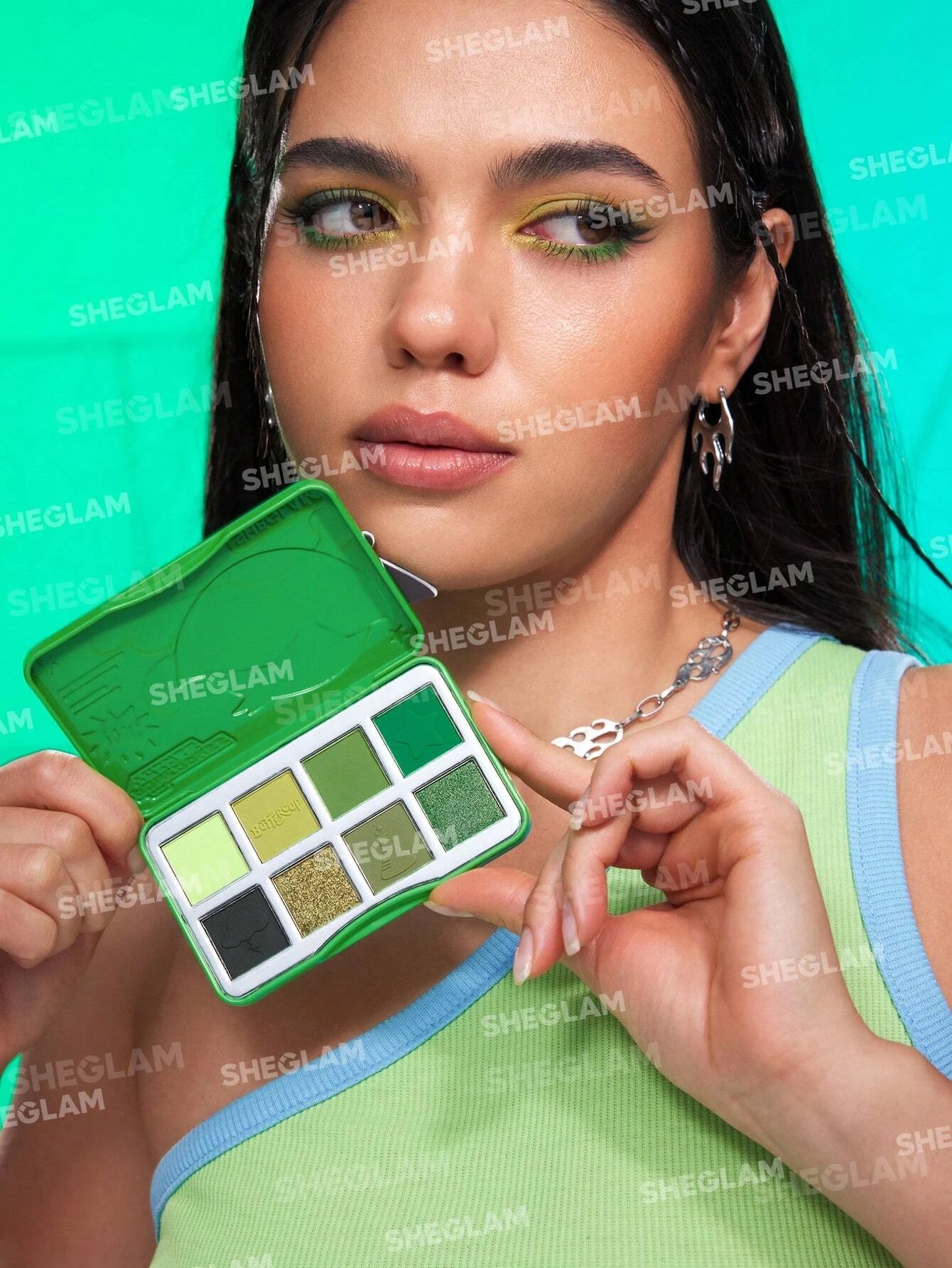 2 The Powerpuff Girls x SHEGLAM The Professor's Girls Eyeshadow Palette - Toughest Fighter, 2 of 7
