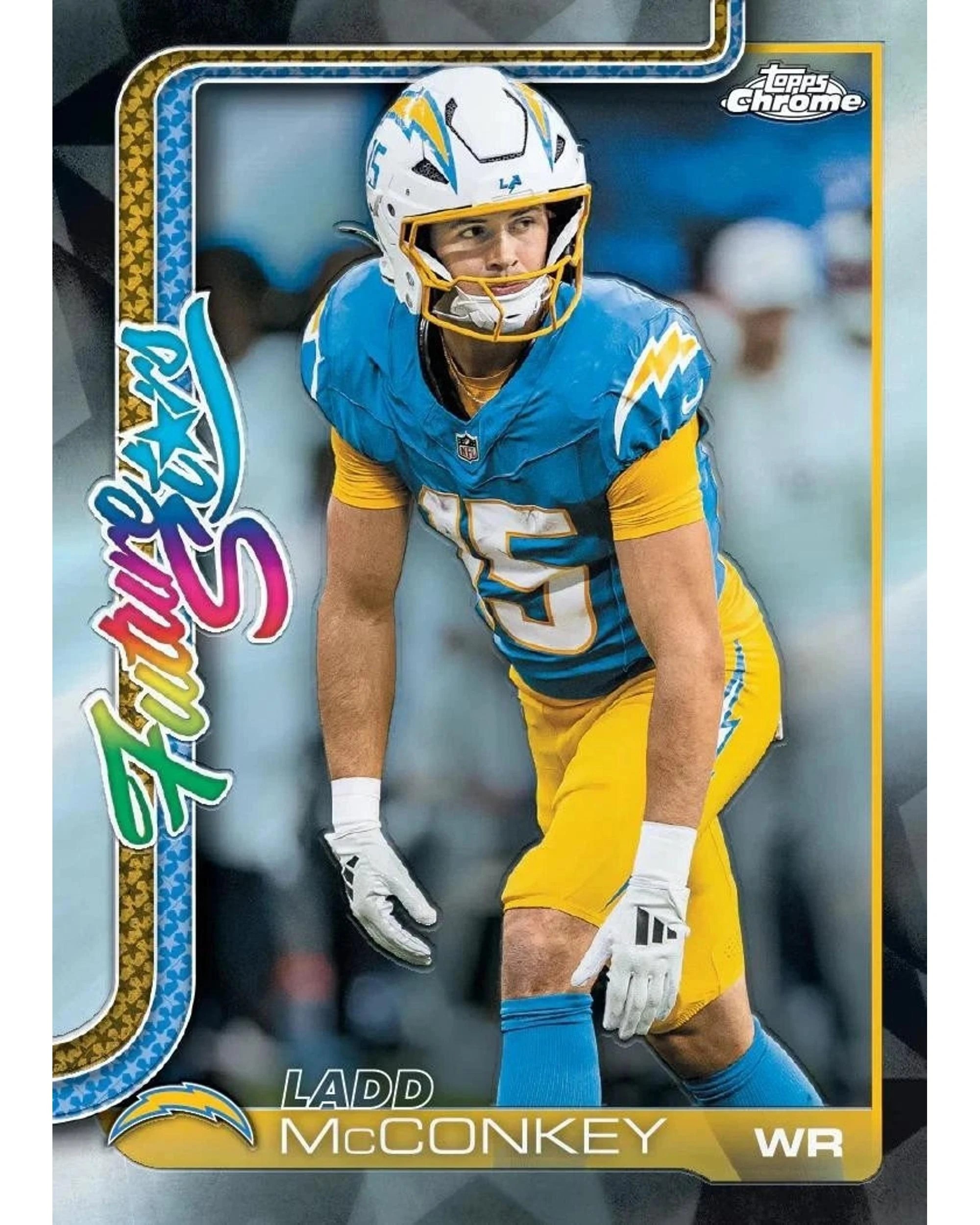4 Topps 2025 Chrome NFL Football Delight Box, 4 of 9