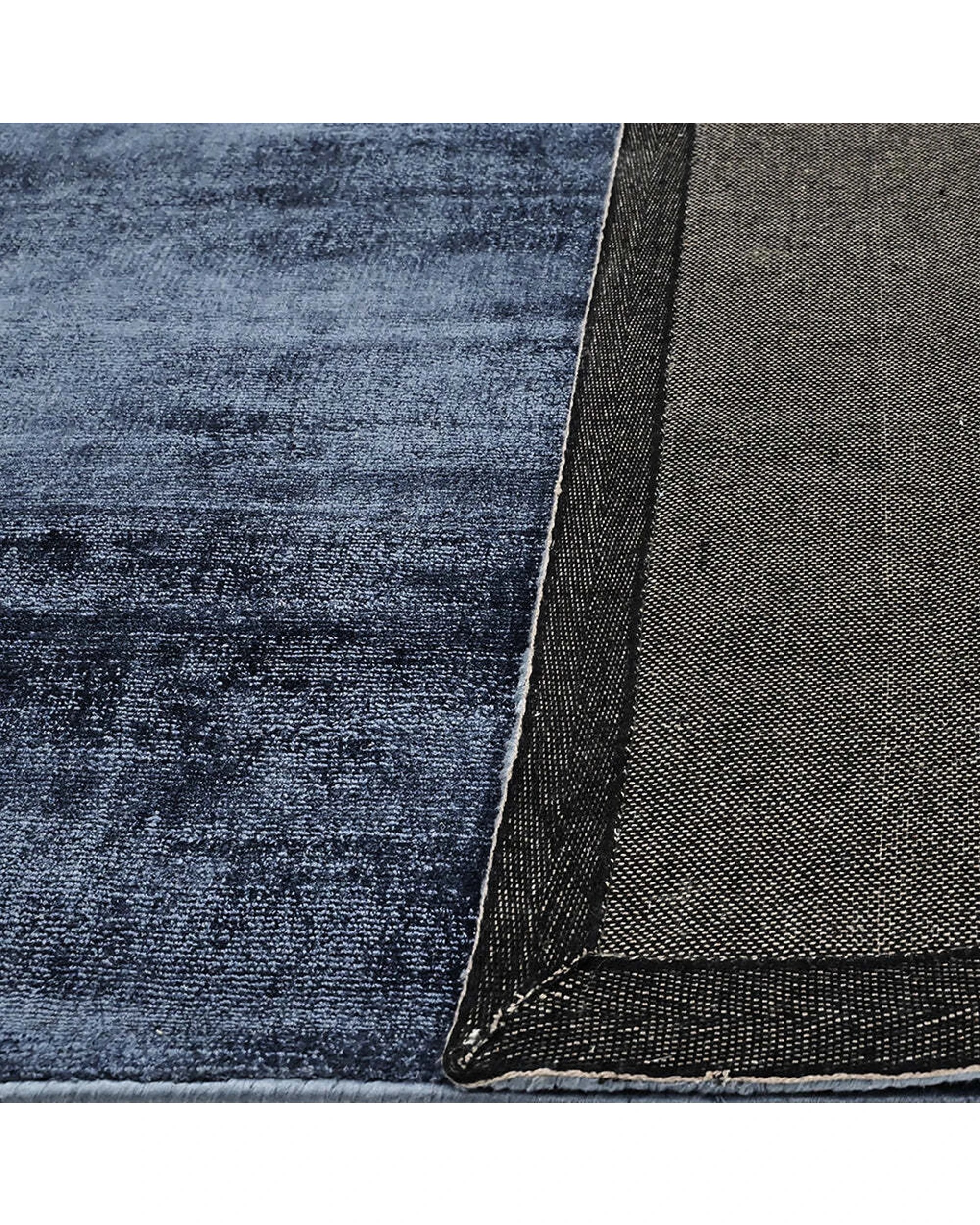2 J. Elliot Neo Viscose Floor Rug 170x240cm Hand-Loomed 100 Percent Viscose Material Floor Rug - Blue, 2 of 3