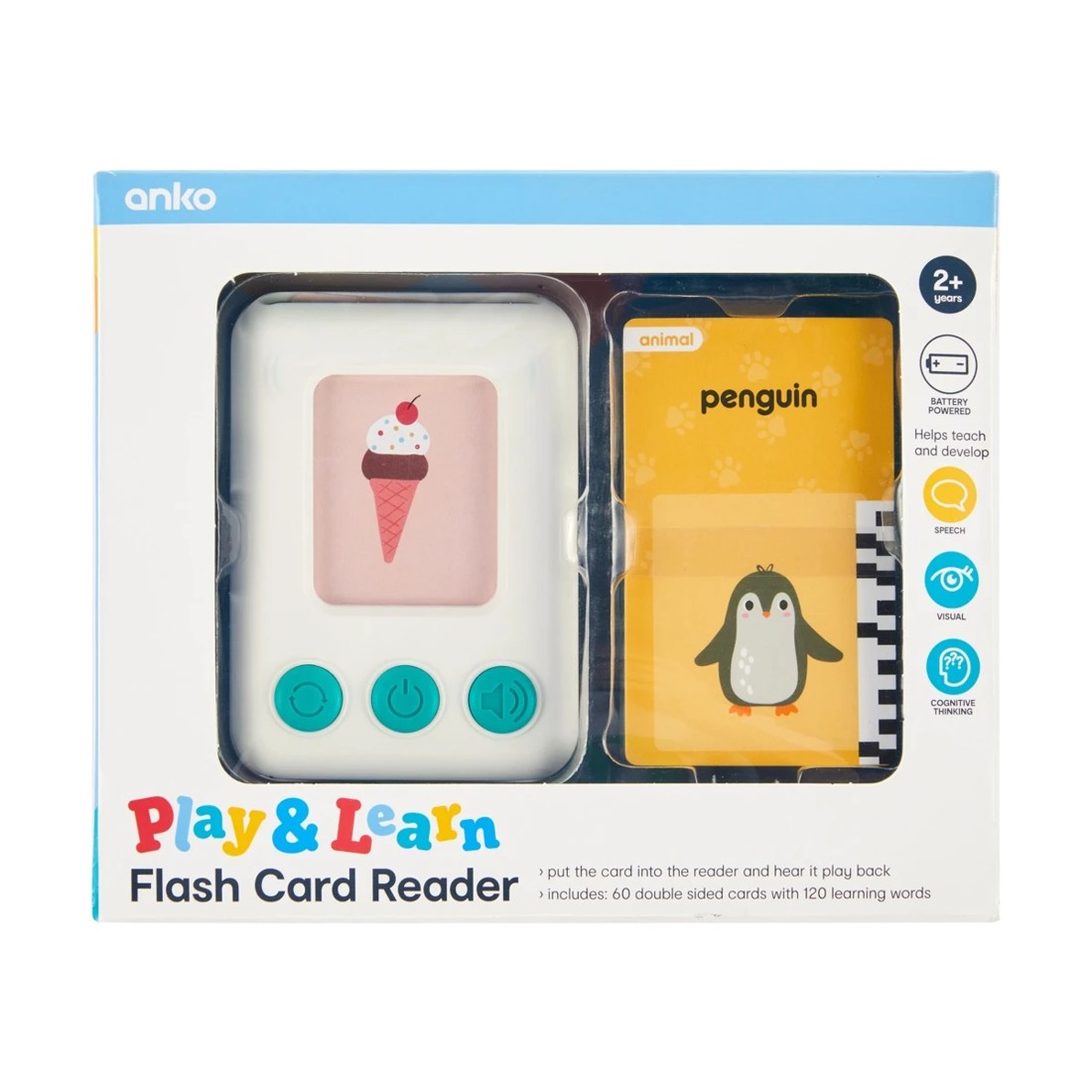1 Play & Learn Flash Card Reader, 1 of 10