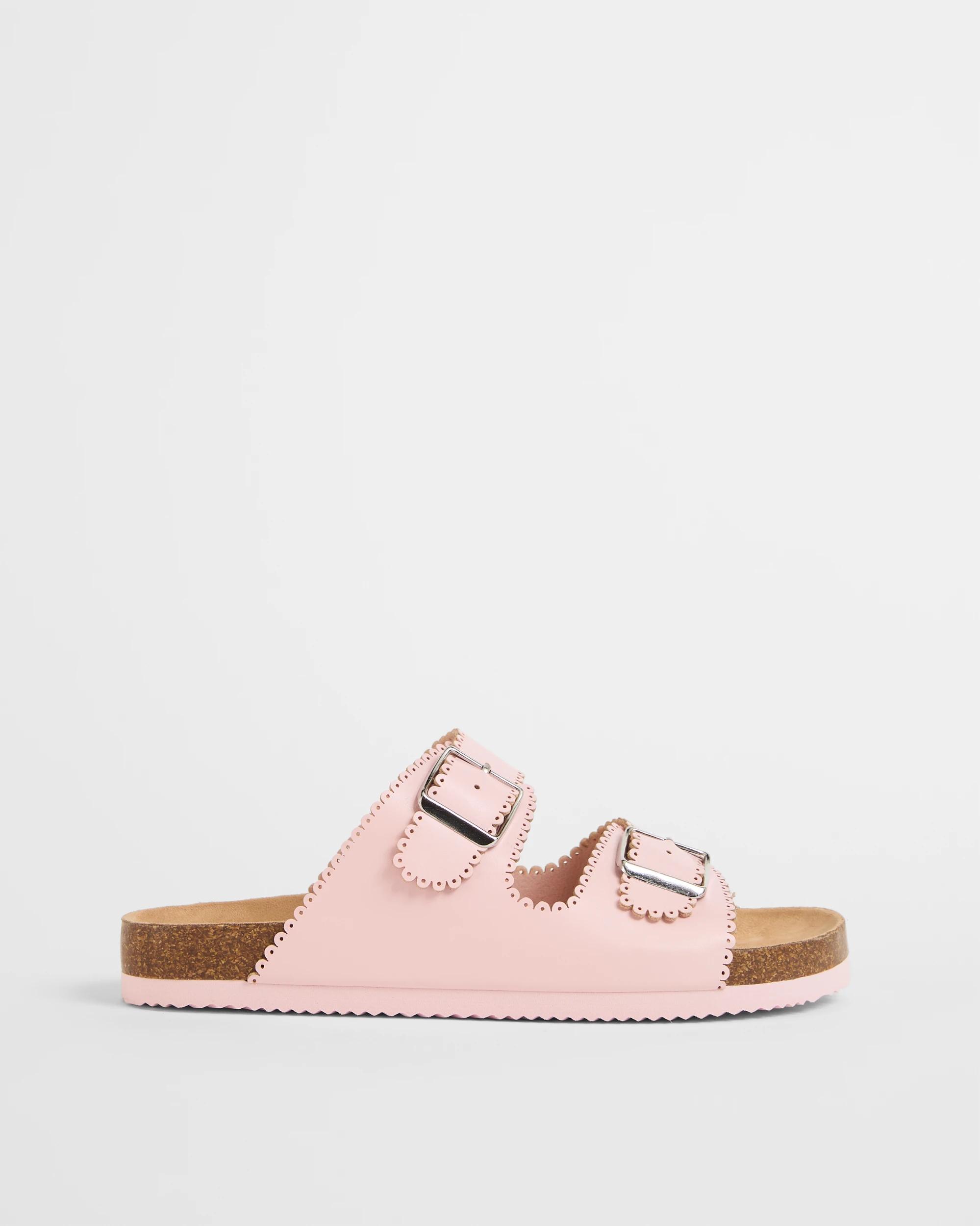 1 Target Youth Scallop Moulded Cork Sandals PINK, 1 of 3