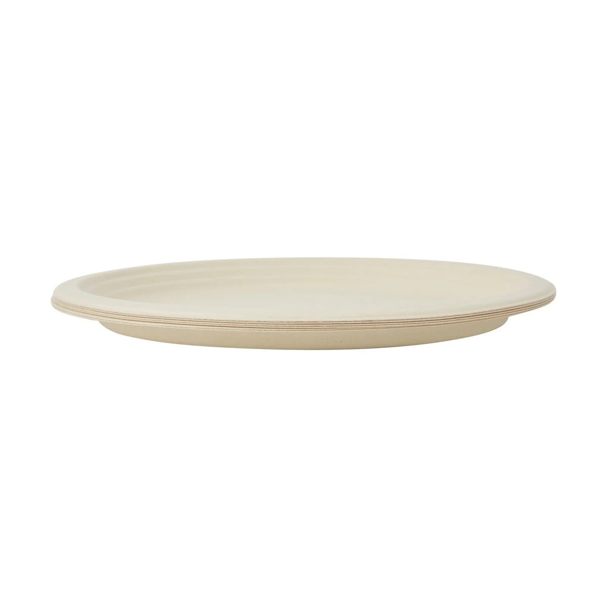 3 6 Pack Sugarcane Pulp Large Oval Plates, 3 of 5