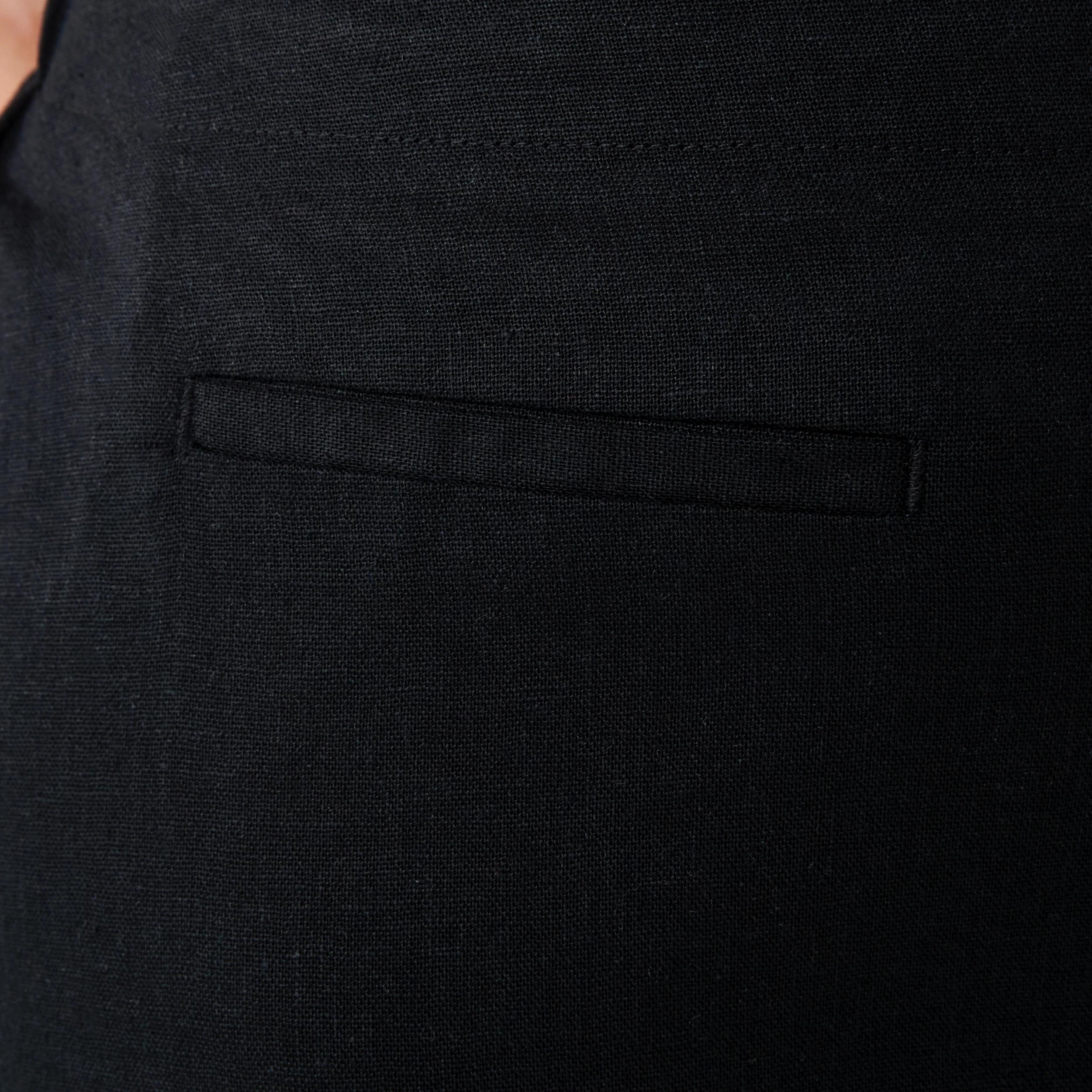 5 Pull On Mini Skirt BLACK, 5 of 6
