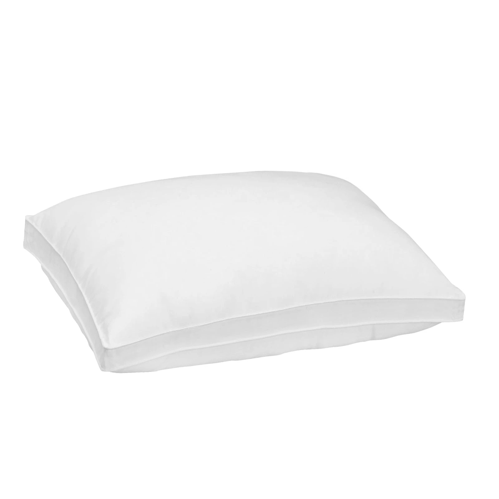 4 Royal Comfort Luxury Bamboo Blend Gusset Pillow 4cm Gusset Support Twin Pack - White, 4 of 4