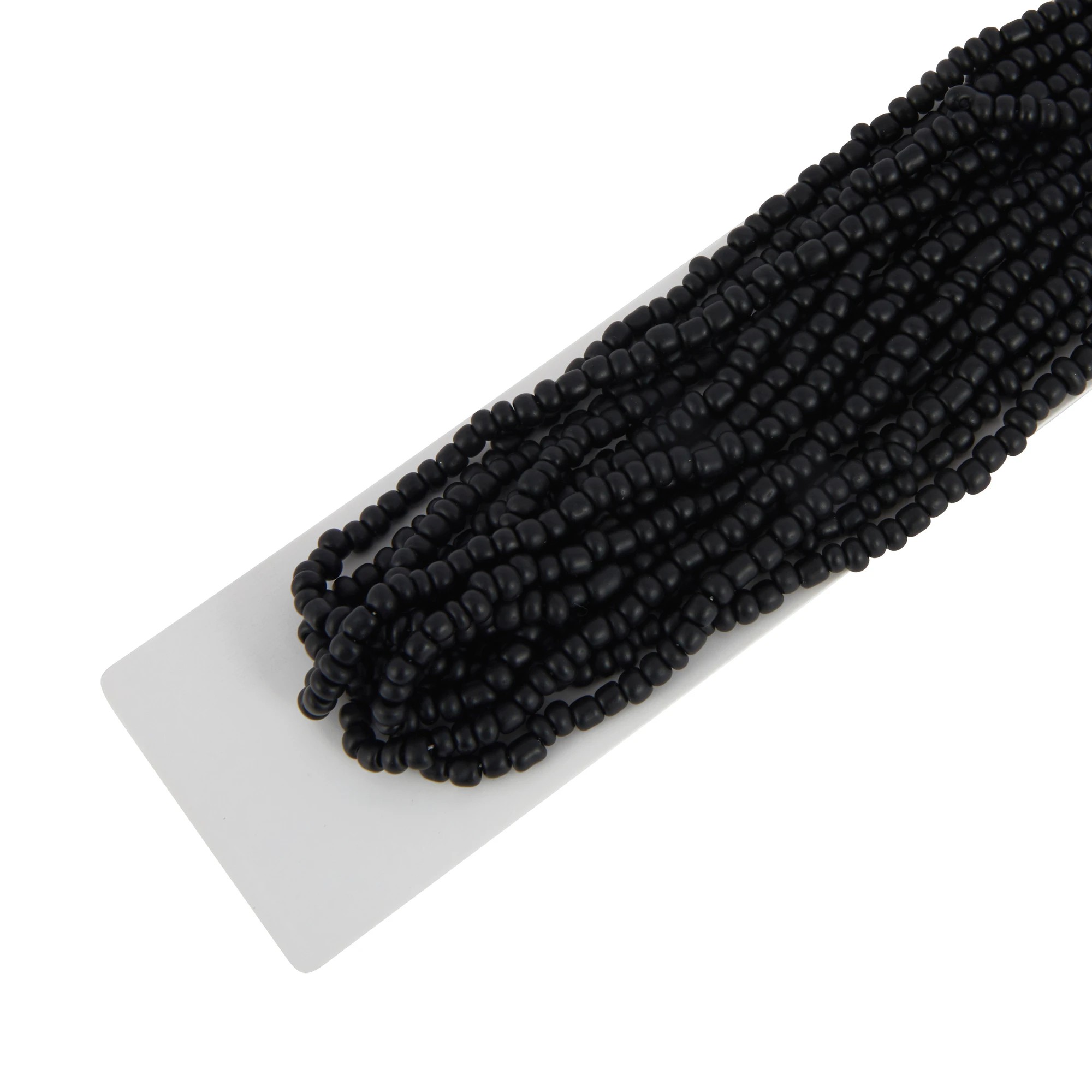2 Jewellery Making Beads - Black, 2 of 2