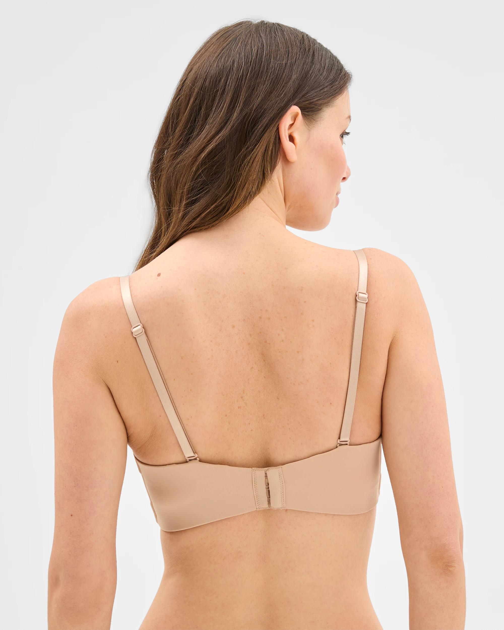 3 Target Womens Moulded Underwire Strapless Bra - Alessandra LATTE, 3 of 4